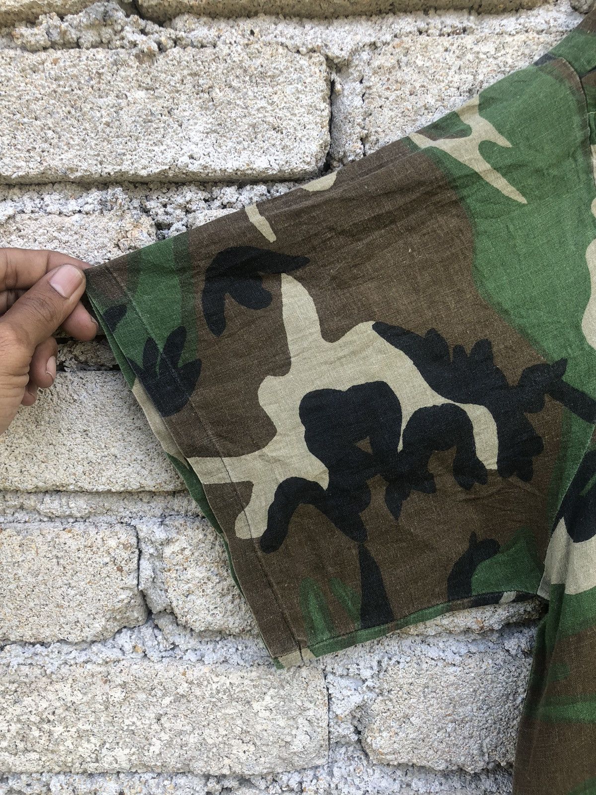 Vintage Vintage 80s Ranger Camo Army Button Up Shirts Size US XXL / EU 58 / 5 - 8 Thumbnail