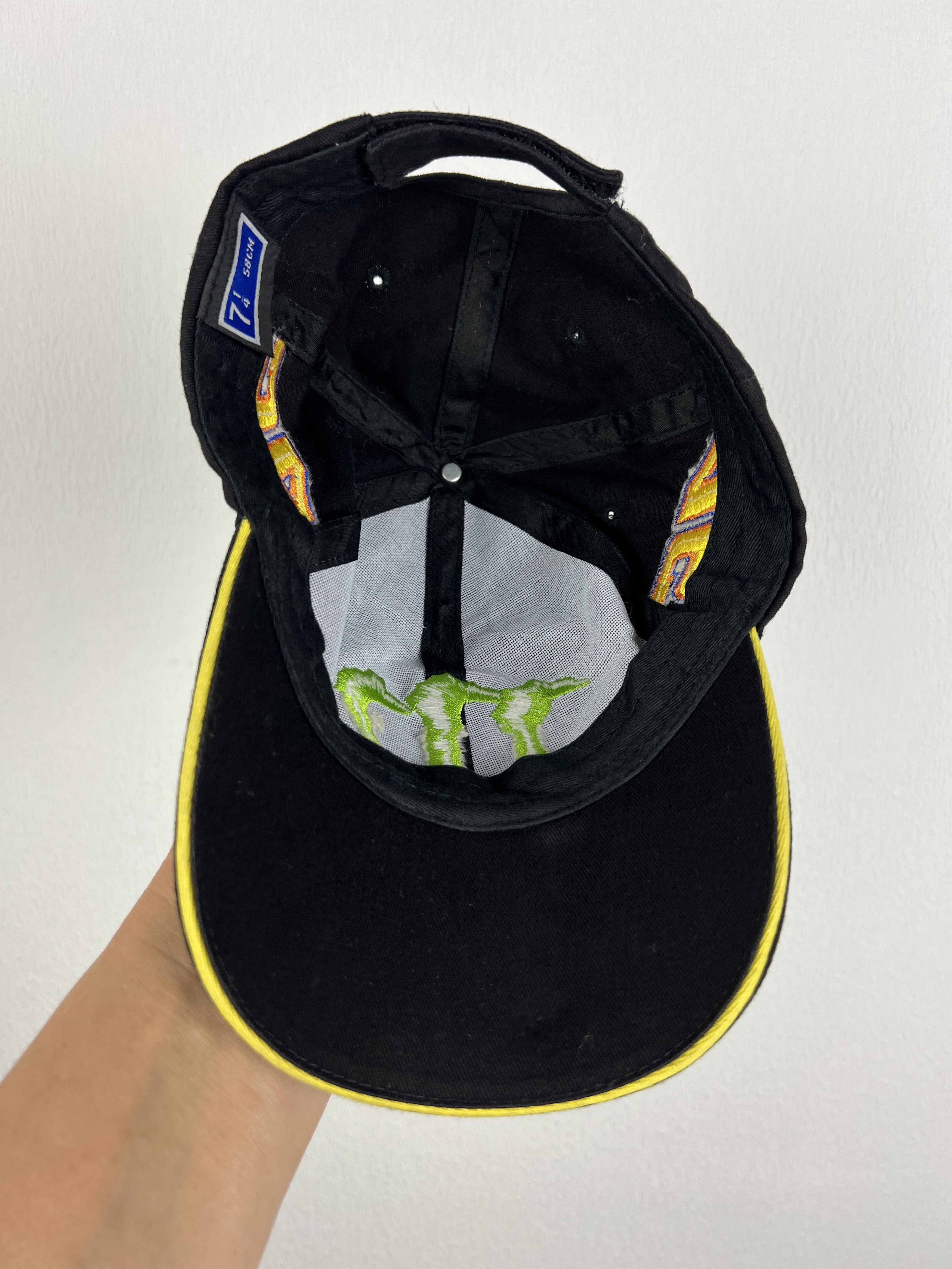 Vintage Official Valentino Rossi Monster Yamaha Cap Hat Rare Racing Size ONE SIZE - 7 Thumbnail