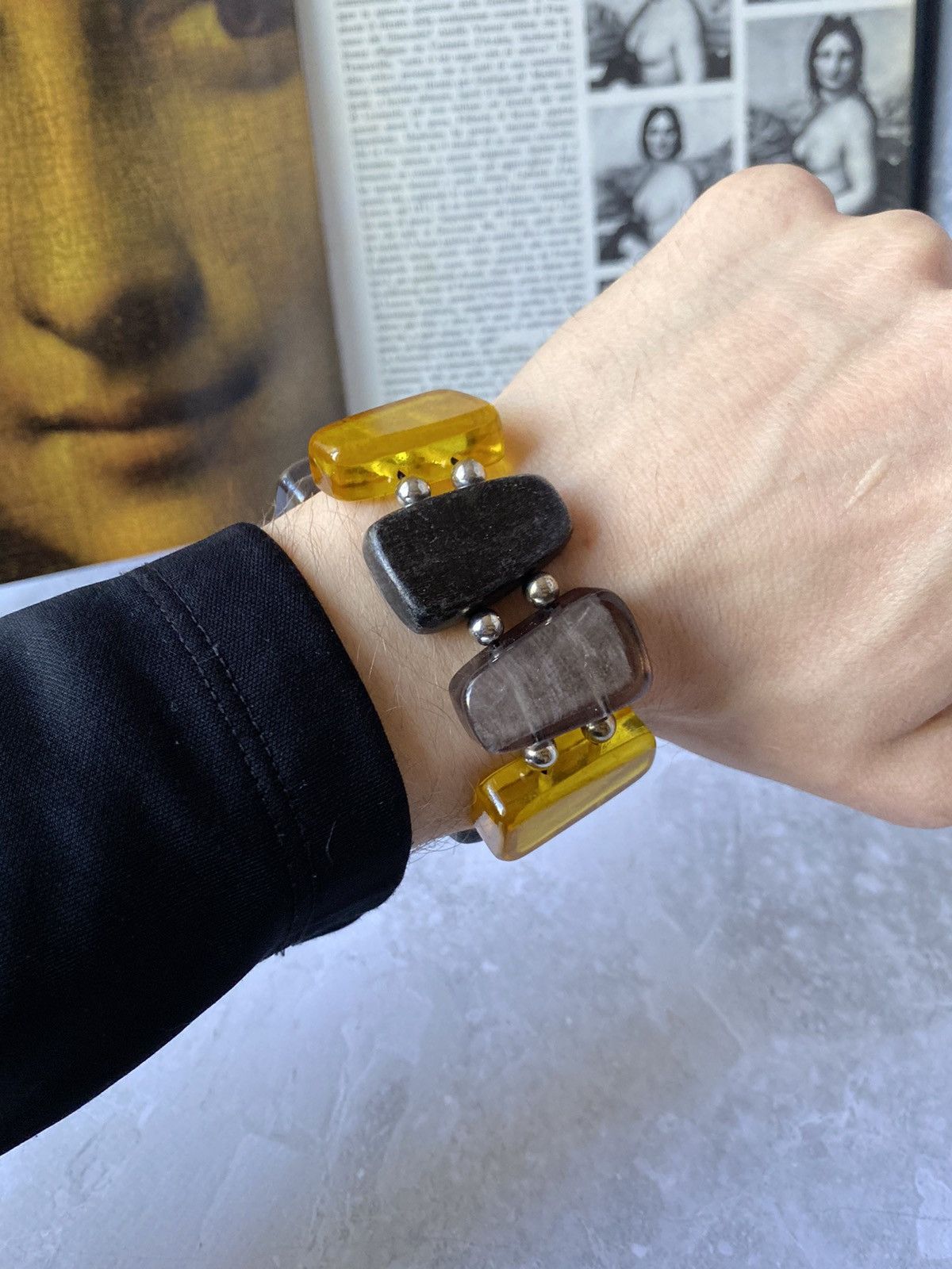 Japanese Brand × Jewelry × Vintage Bold Ethnic Bead Bracelet Size ONE SIZE - 6 Thumbnail