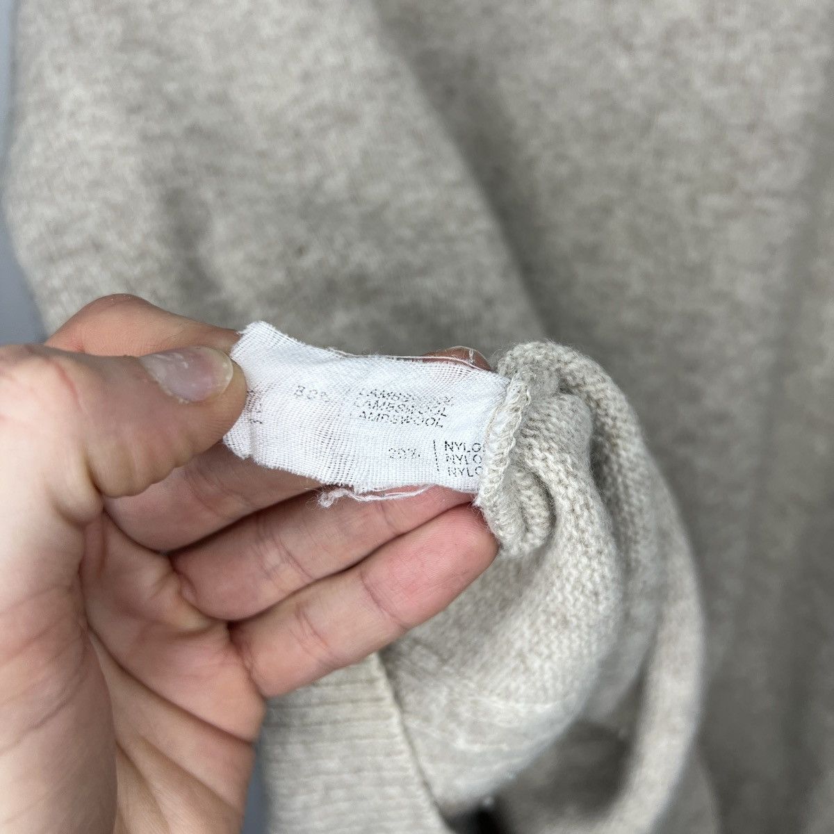 Pierre Cardin × Vintage Vintage 90s Pierre Cardin Cable jumper old money sweater Size US L / EU 52-54 / 3 - 10 Thumbnail