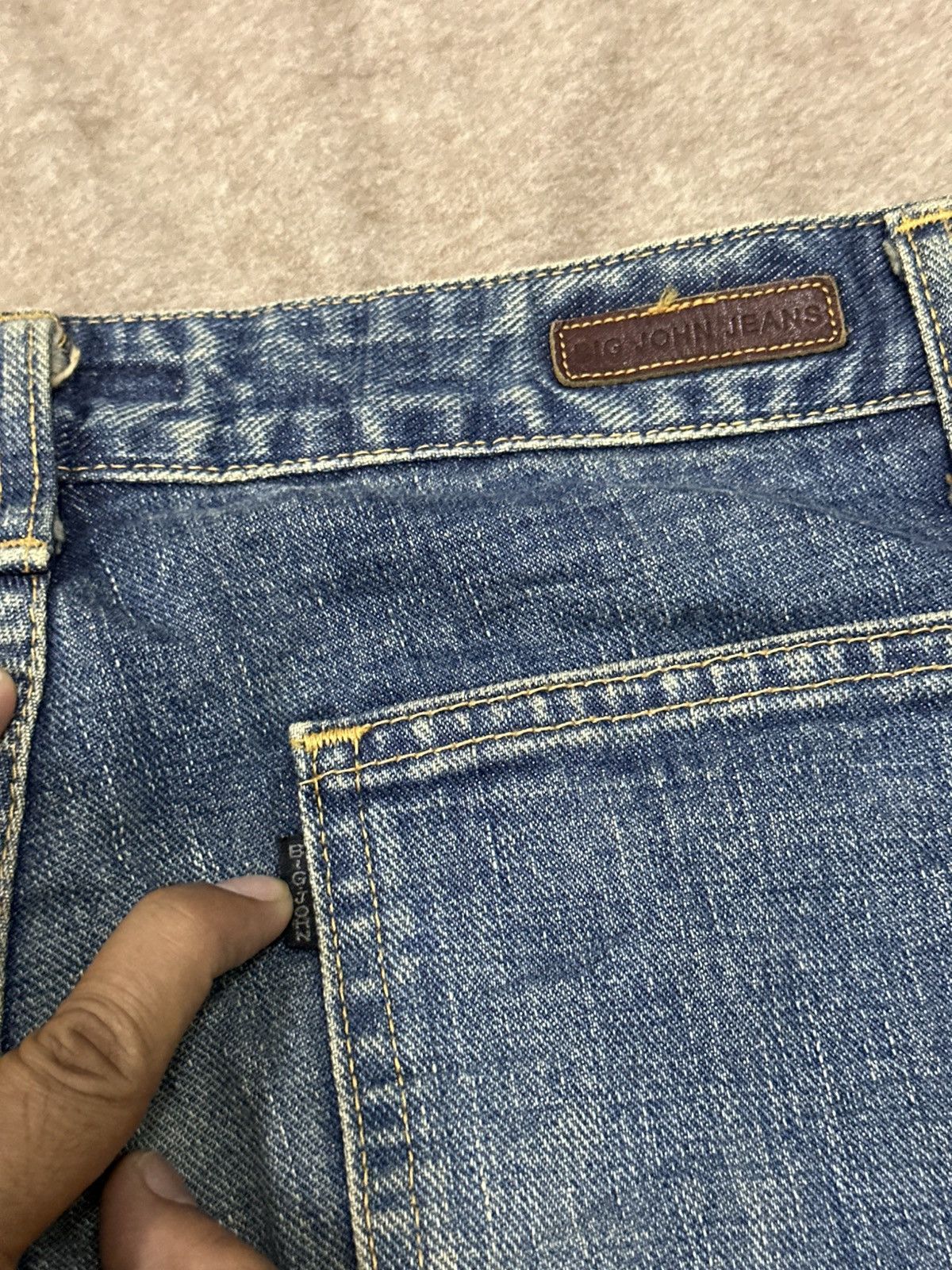 Big John × Japanese Brand × Vintage Vintage Big John Flare Bell Bottom Jean (Scovil Button) Size US 29 - 14 Thumbnail
