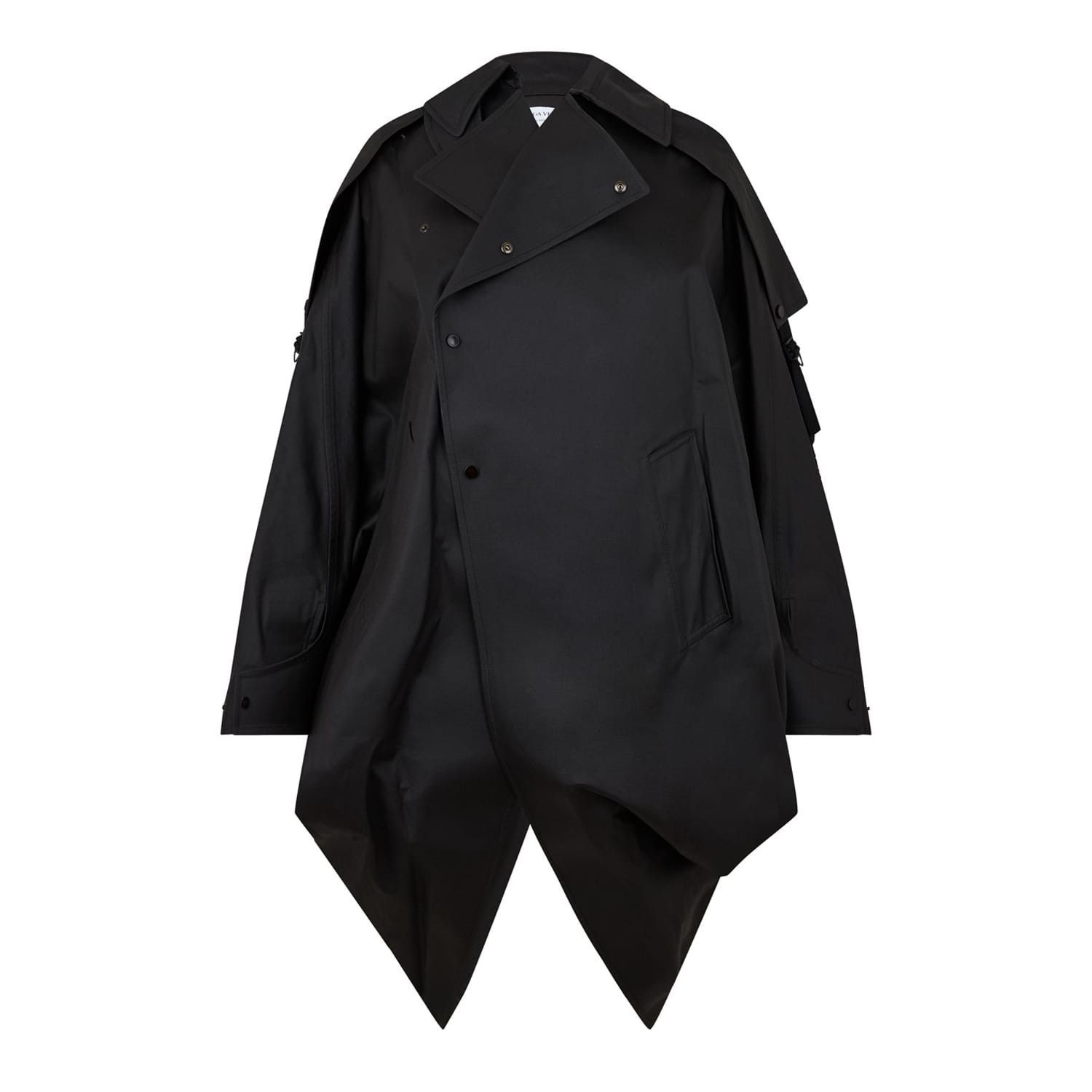 Bottega Veneta Parka Jacket Relaxed Fit Hooded in Neutral