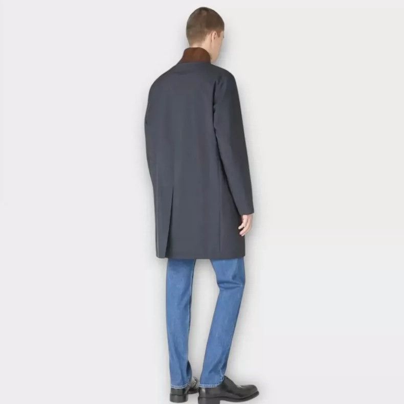 Loro Piana Loro Piana Sebring Navy Trench Coat - dmc Size US XL / EU 56 / 4 - 1 Thumbnail