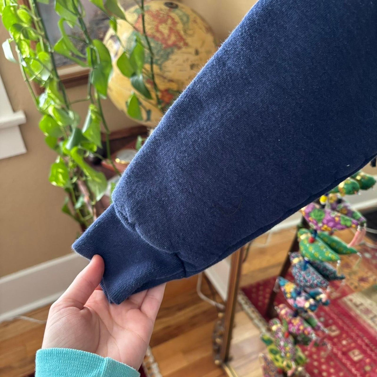 Jerzees Vintage Denver Police Navy Blue Sweatshirt XXL Jerzees Size US XXL / EU 58 / 5 - 4 Thumbnail