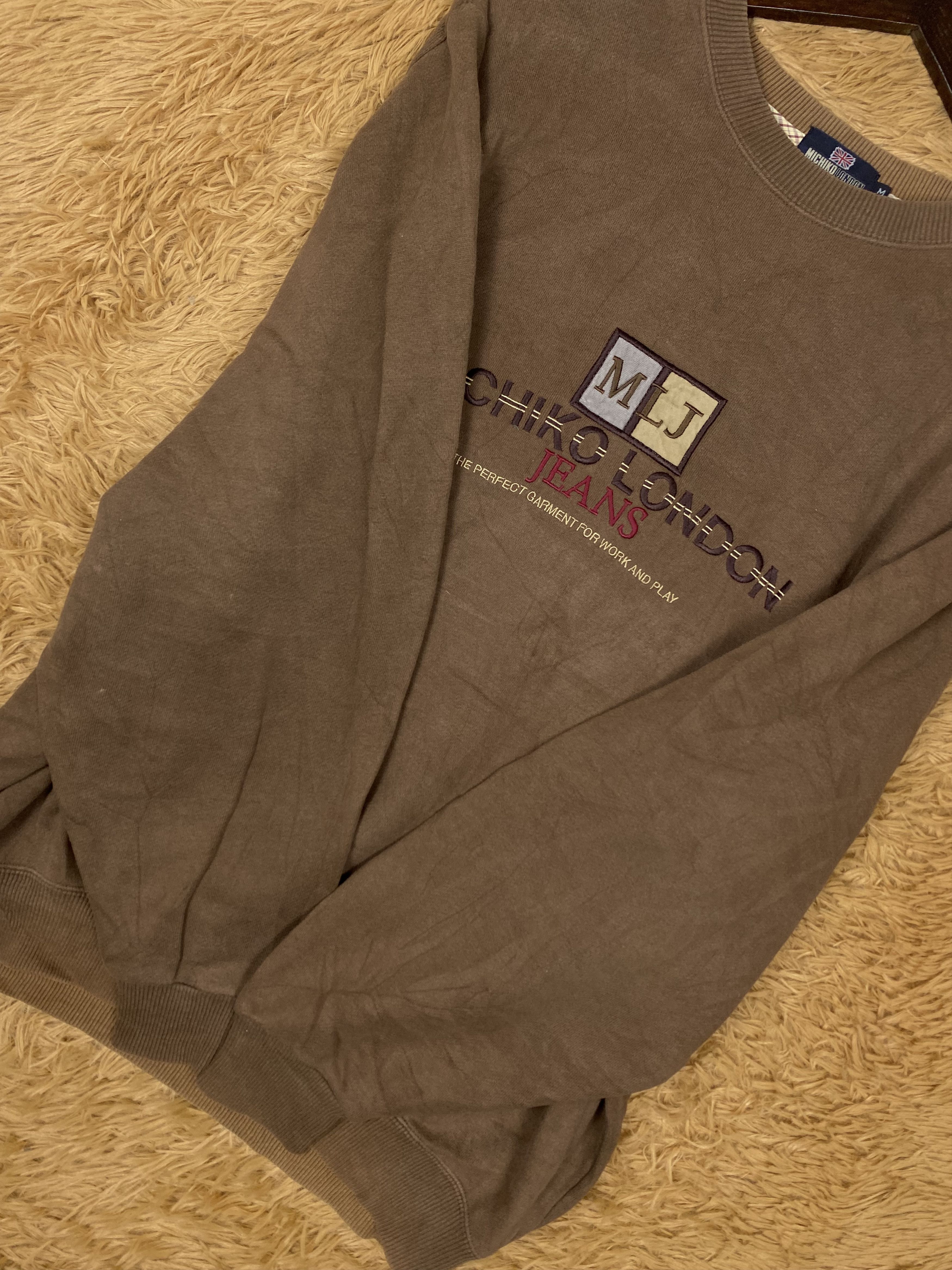 Michiko Koshino London × Vintage Vintage Michiko London Jeans Sweatshirts PS0243 Size US M / EU 48-50 / 2 - 4 Thumbnail
