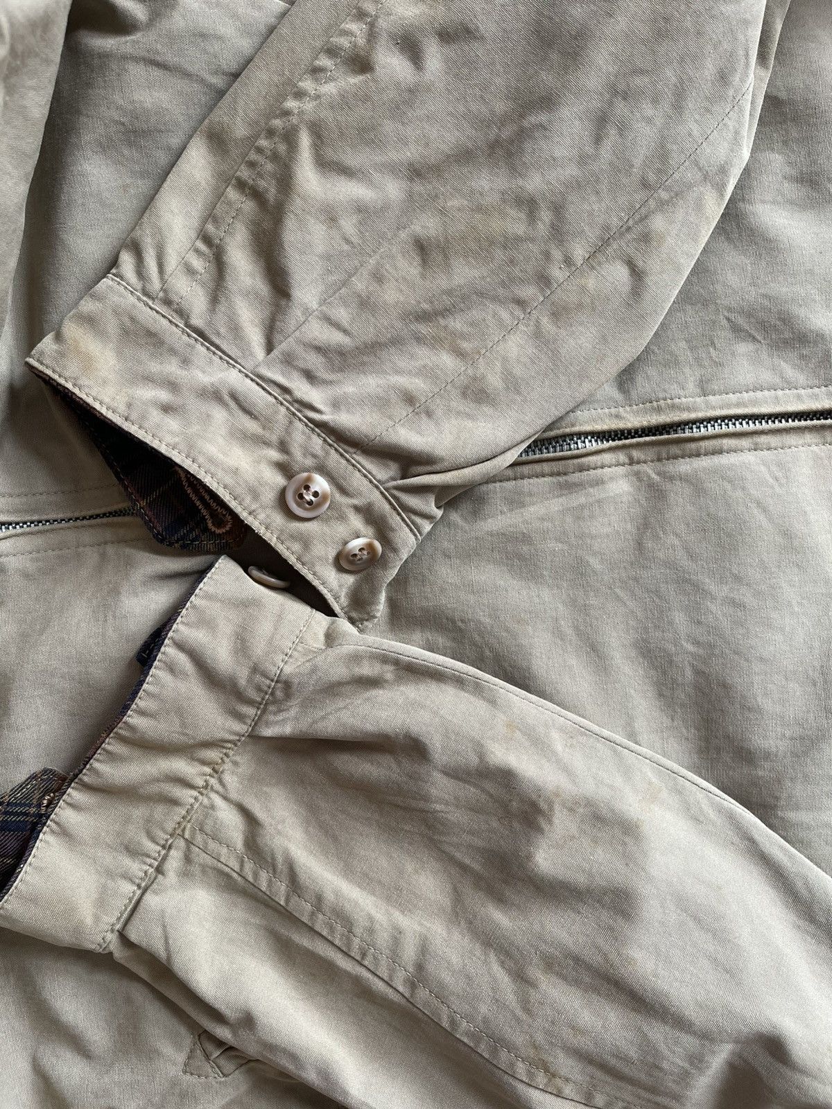 Aquascutum Rare 60s Aquascutum Zipper Jacket With One Back Pocket Size US S / EU 44-46 / 1 - 19 Thumbnail
