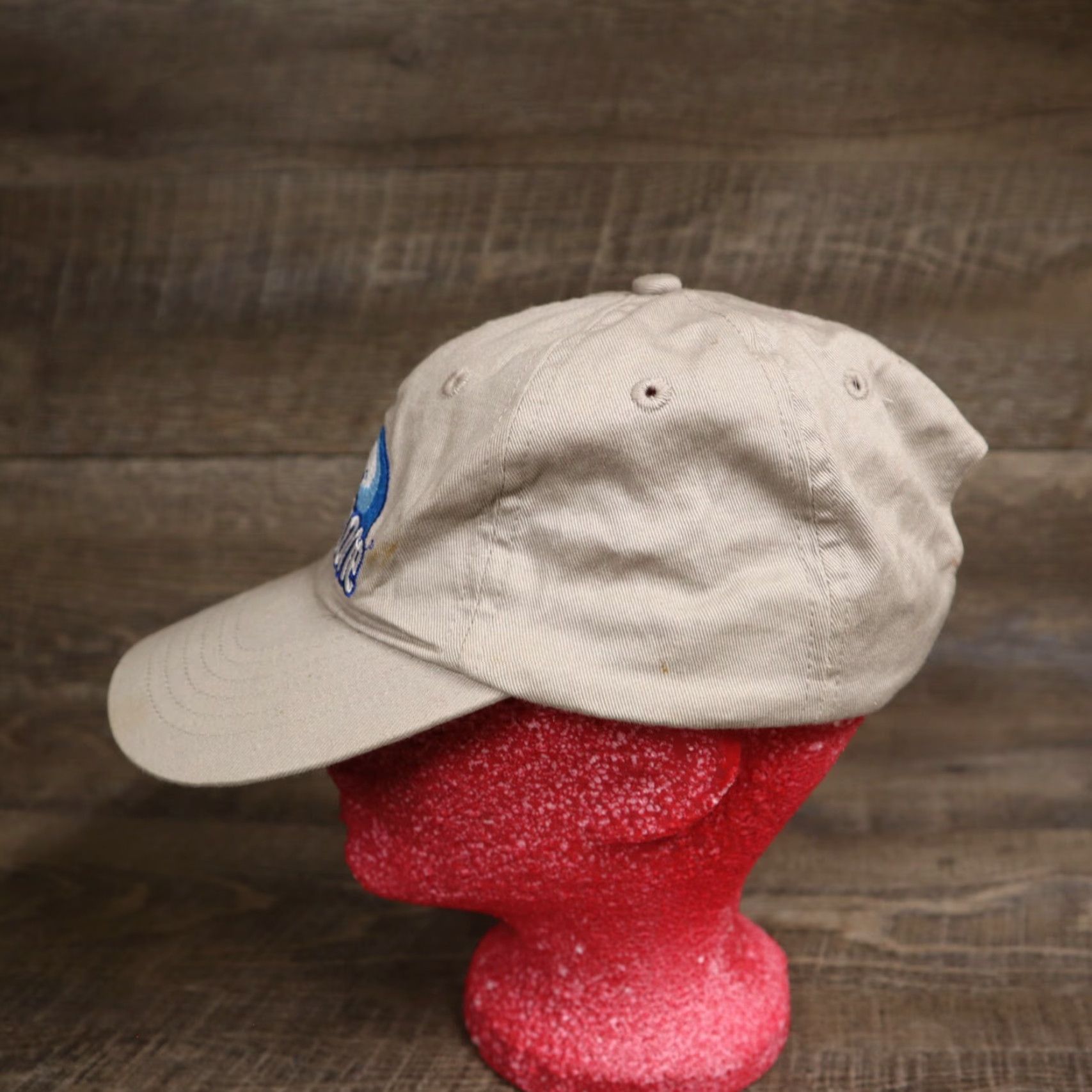 Bally Coppertone Hat Ball Cap Adjustable Khaki Unisex Adults Coppertone Pattern Embroidered Casual Men’s Women’s Size ONE SIZE - 5 Thumbnail