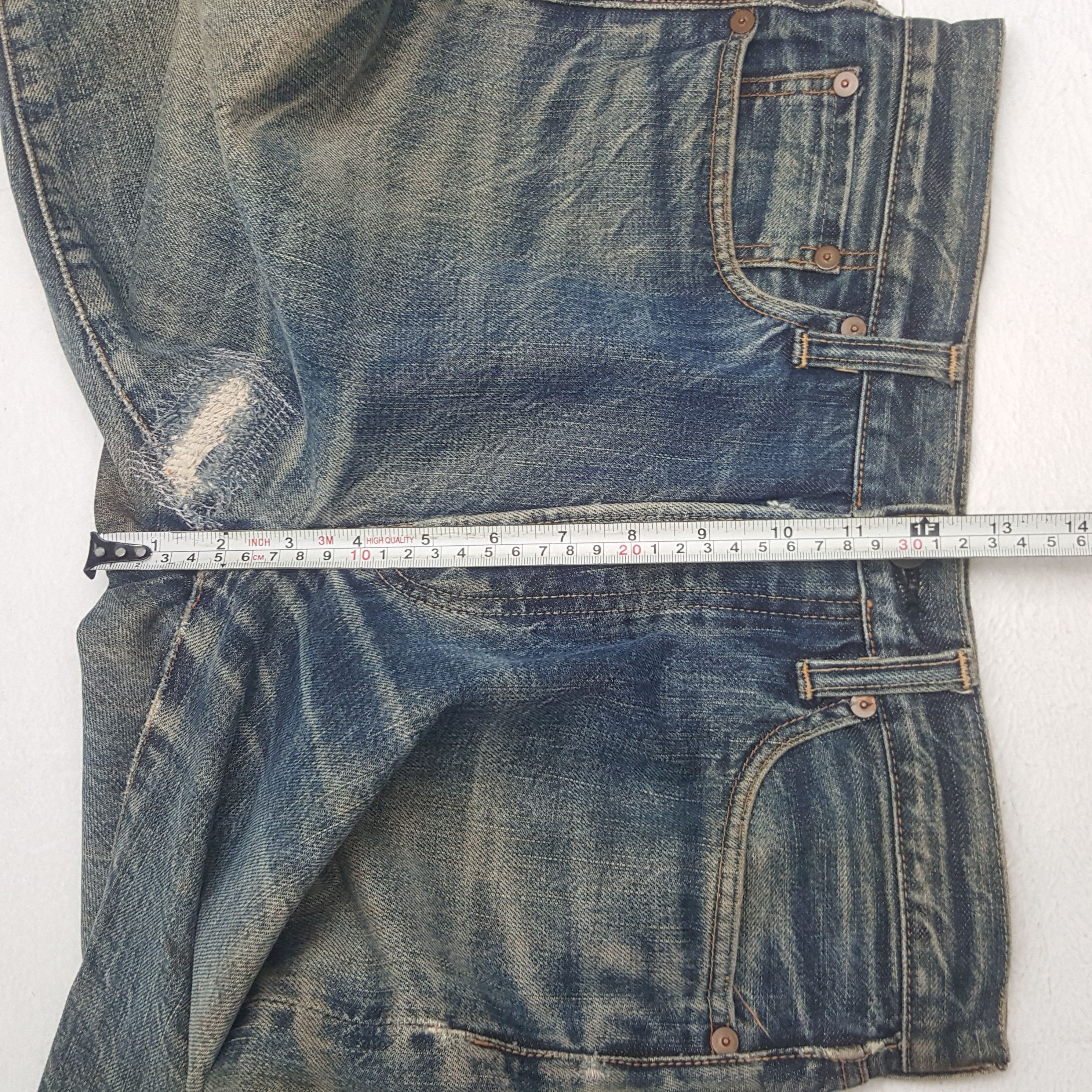 45rpm × Japanese Brand × Vintage Vintage 45rpm Japanese Denim Jeans Size US 30 / EU 46 - 8 Thumbnail