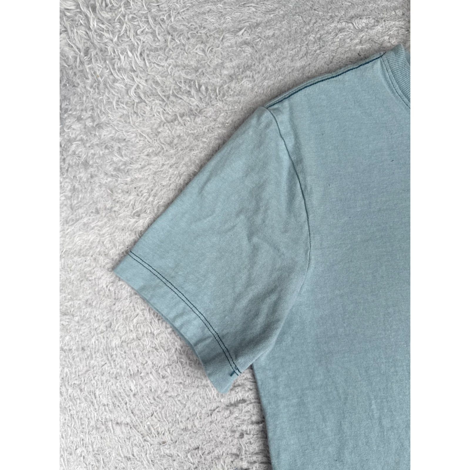 The North Face The North Face Shirt Women Small Blue 100% Cotton Hike Crew Short Sleeve READ Size S / US 4 / IT 40 - 3 Thumbnail
