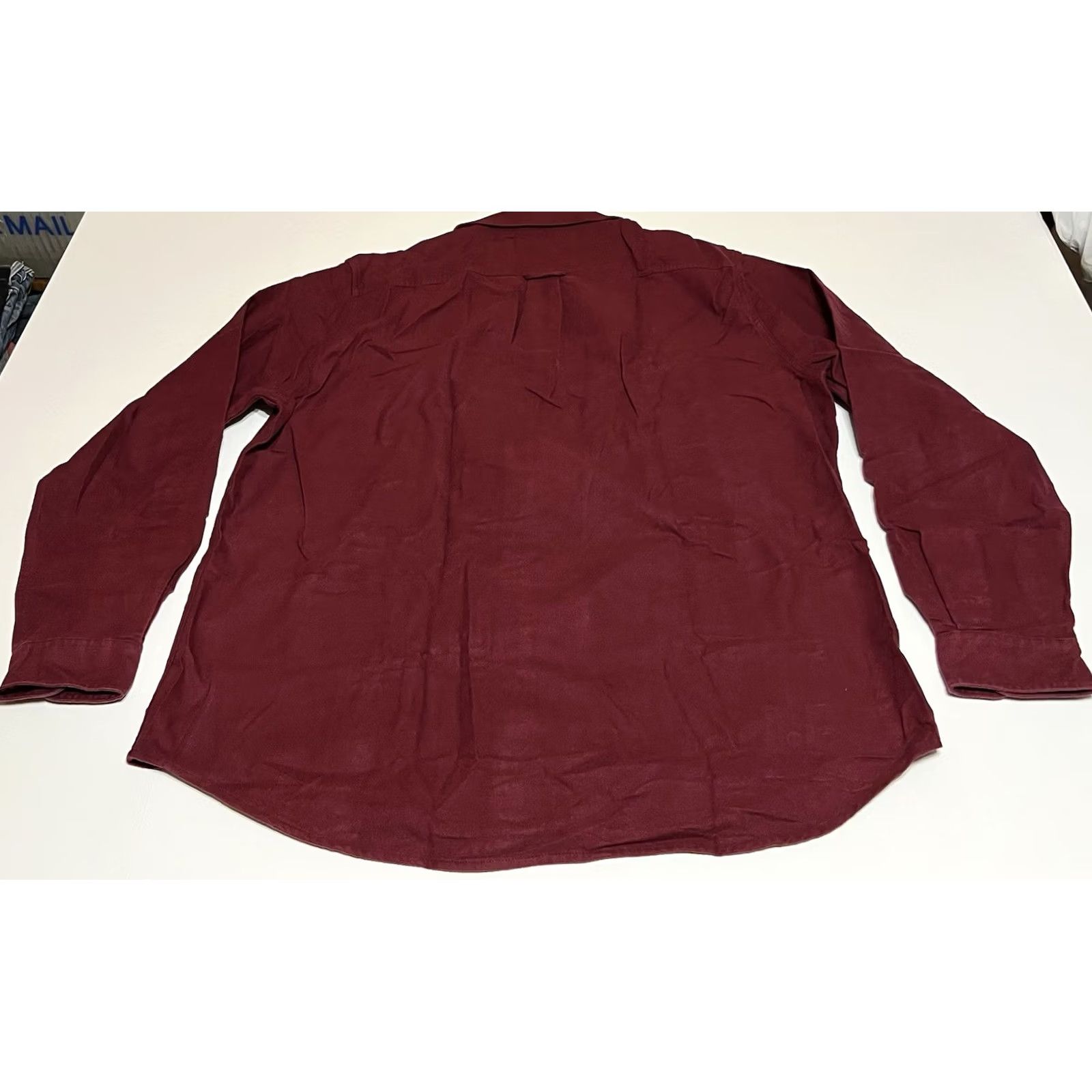 Eddie Bauer Eddie Bauer Shirt Mens L Red Long Sleeve Button-Up Collared Pocketed Chamois Button-Down Vintage? No (keep as product) Size US L / EU 52-54 / 3 - 3 Thumbnail