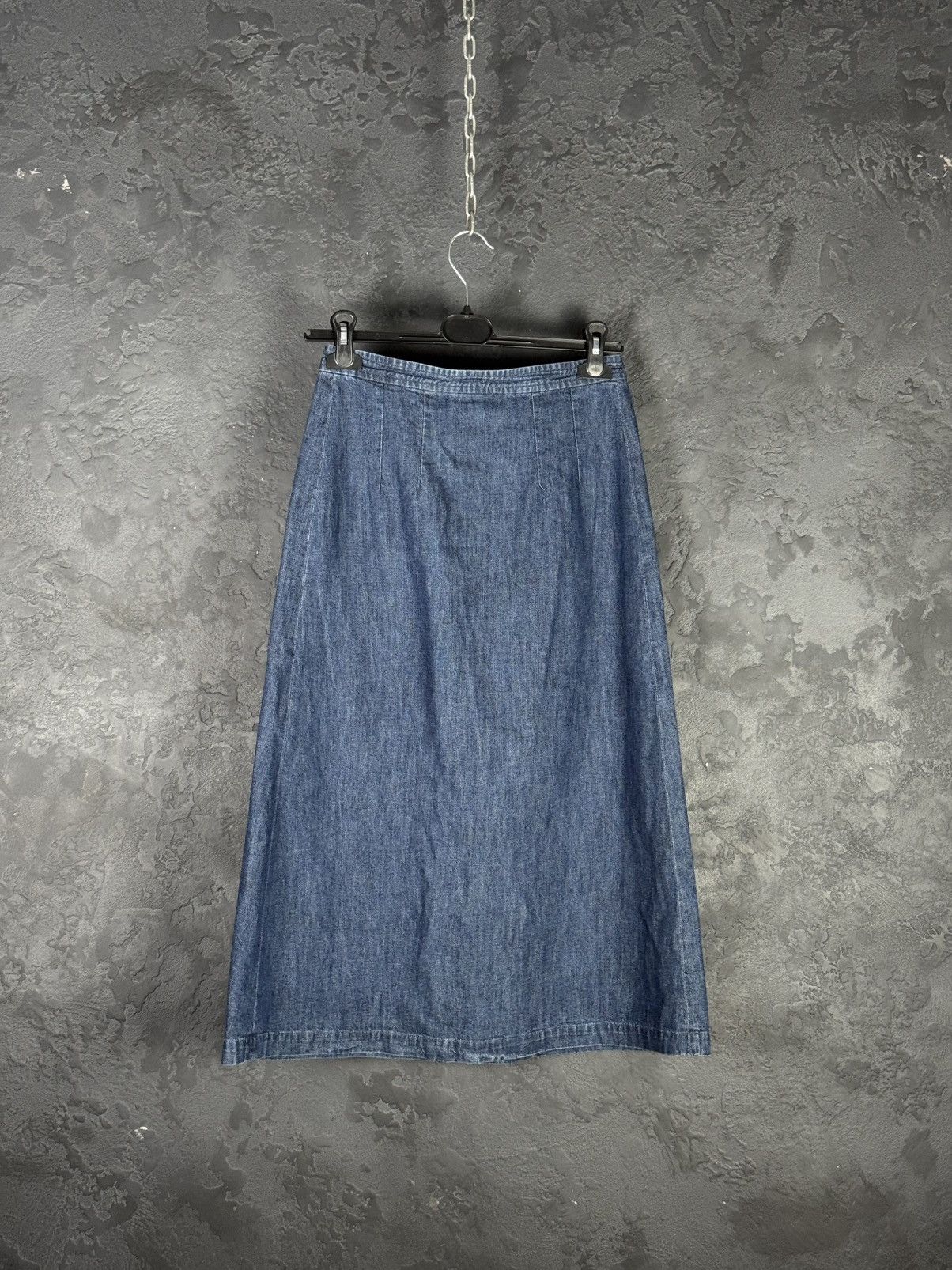 A.P.C. A.P.C. Rue Madame Paris Women’s Denim Jeans Skirt Button Up Size 38" / US 16 / IT 52 - 4 Thumbnail