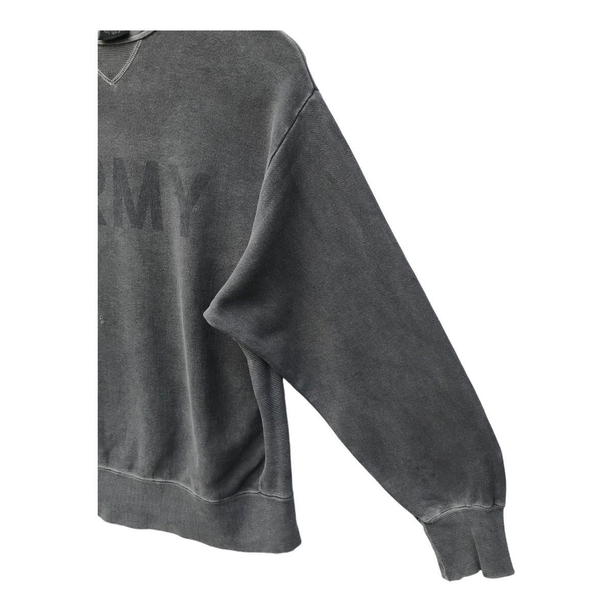 Vintage Vintage Faded Army Sweatshirt Military Sweater Size US M / EU 48-50 / 2 - 6 Thumbnail