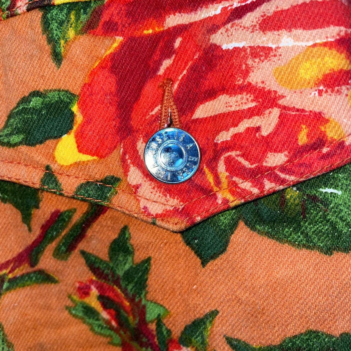 Japanese Brand Kyoto Higa Rose is A Rose Jacket Size US L / EU 52-54 / 3 - 3 Thumbnail