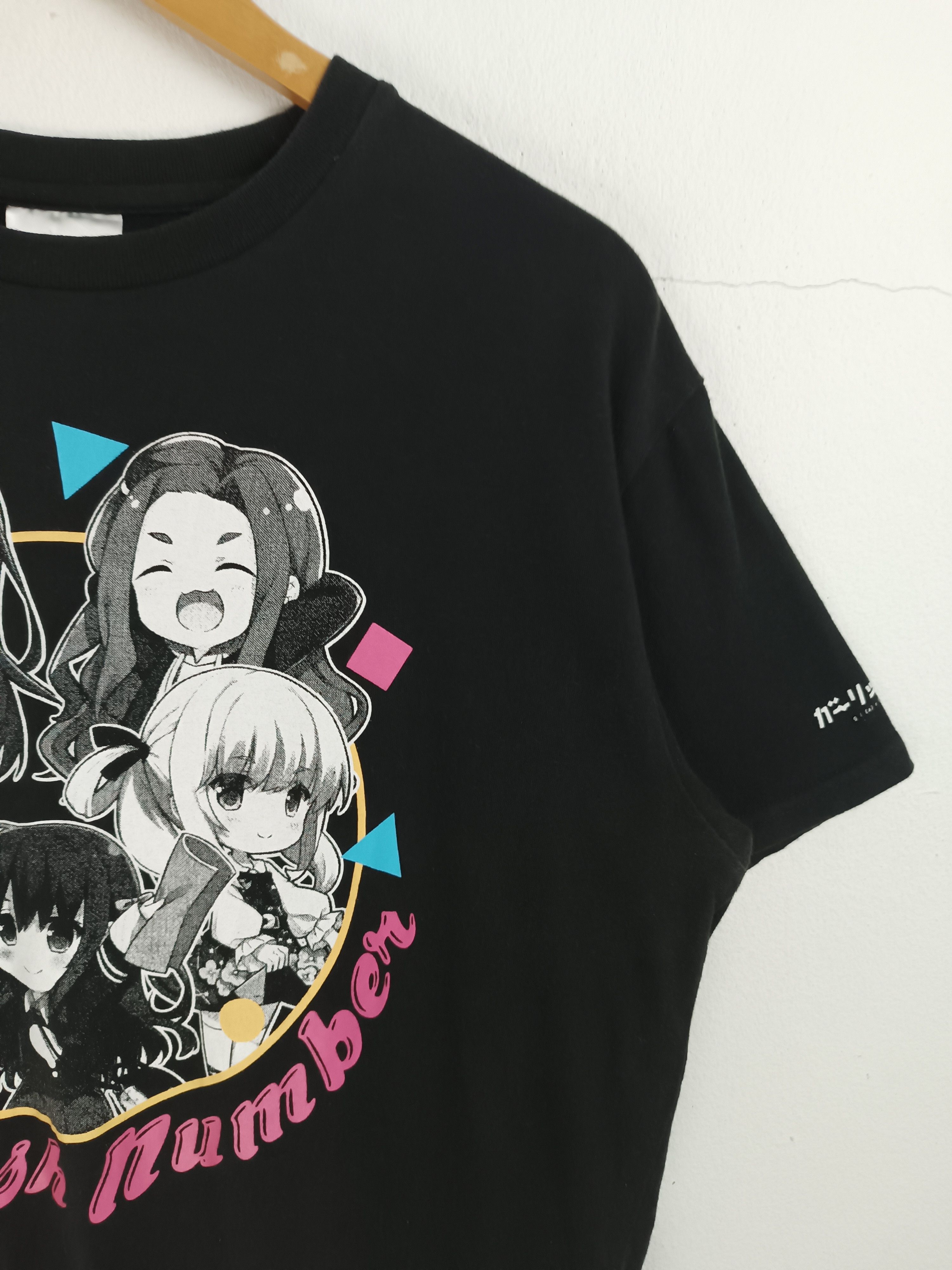 Anime VINTAGE GIRLISH NUMBER VERY RARE ANIME TEE seiyu urara Size US L / EU 52-54 / 3 - 6 Thumbnail
