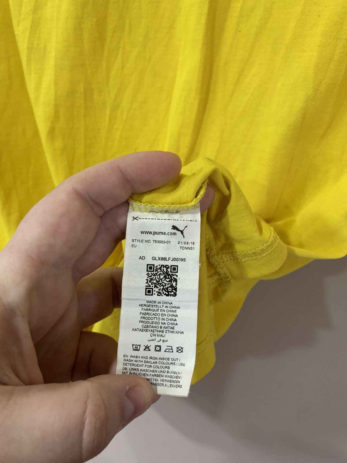Puma Borussia Dortmund 2018 Training Football Shirt Puma Soccer Size US M / EU 48-50 / 2 - 11 Thumbnail
