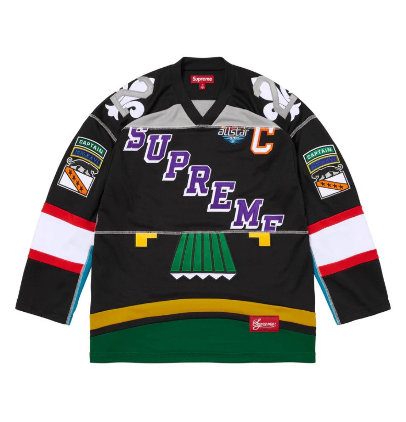Supreme Supreme Gremlins Hockey Jersey black Medium | Grailed