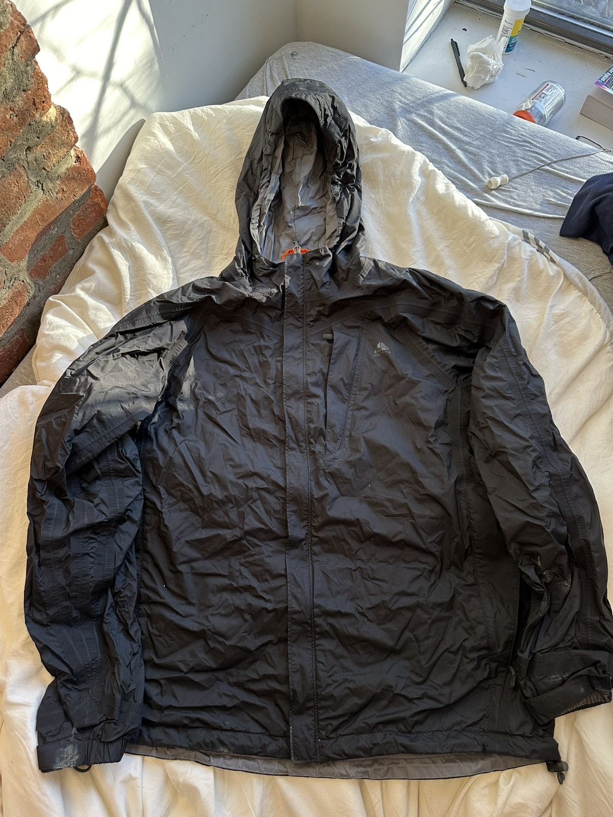 Nike ACG ACG Black Raincoat | Grailed