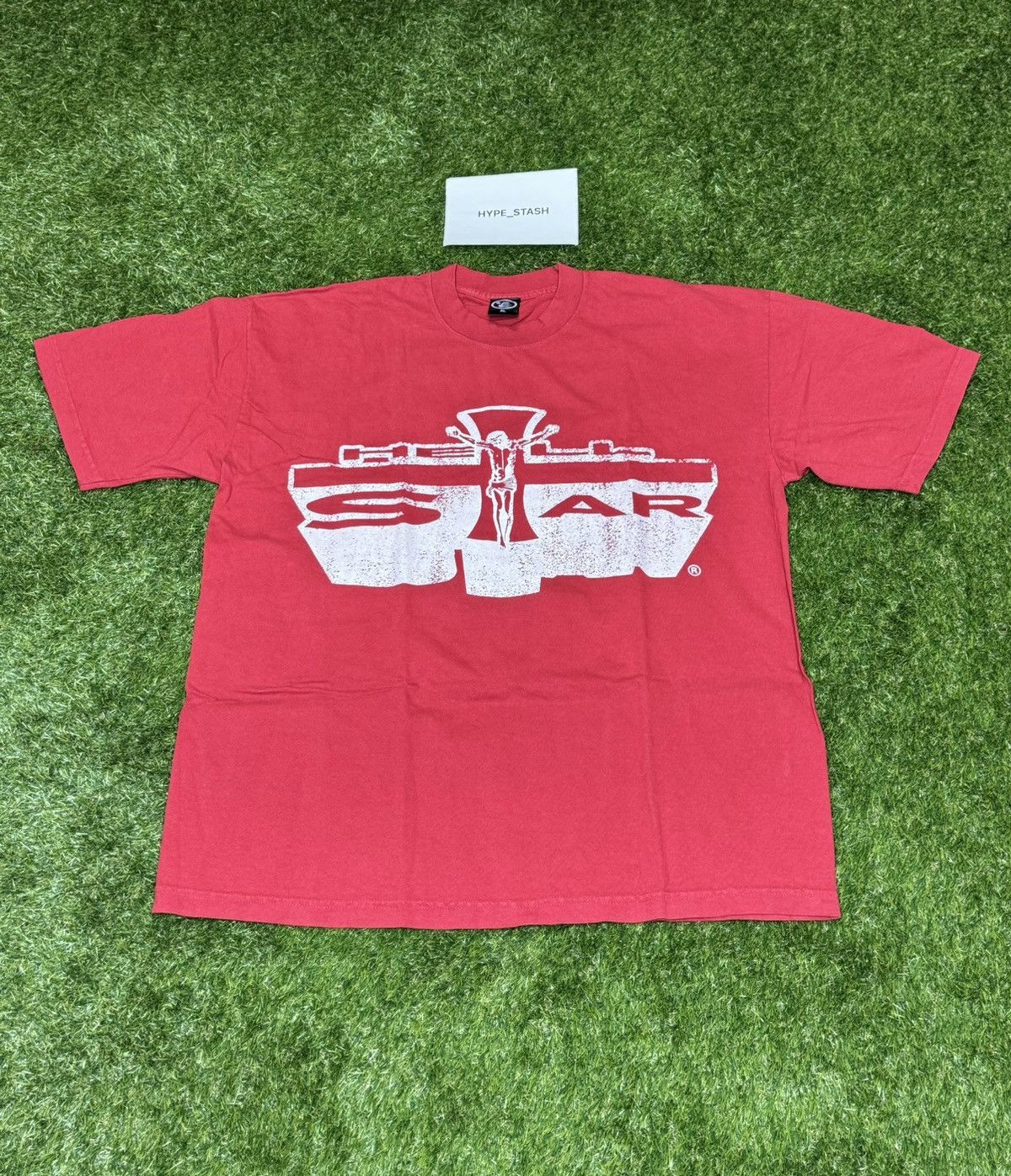 HELLSTAR Hellstar Jesus Tee Red | Grailed