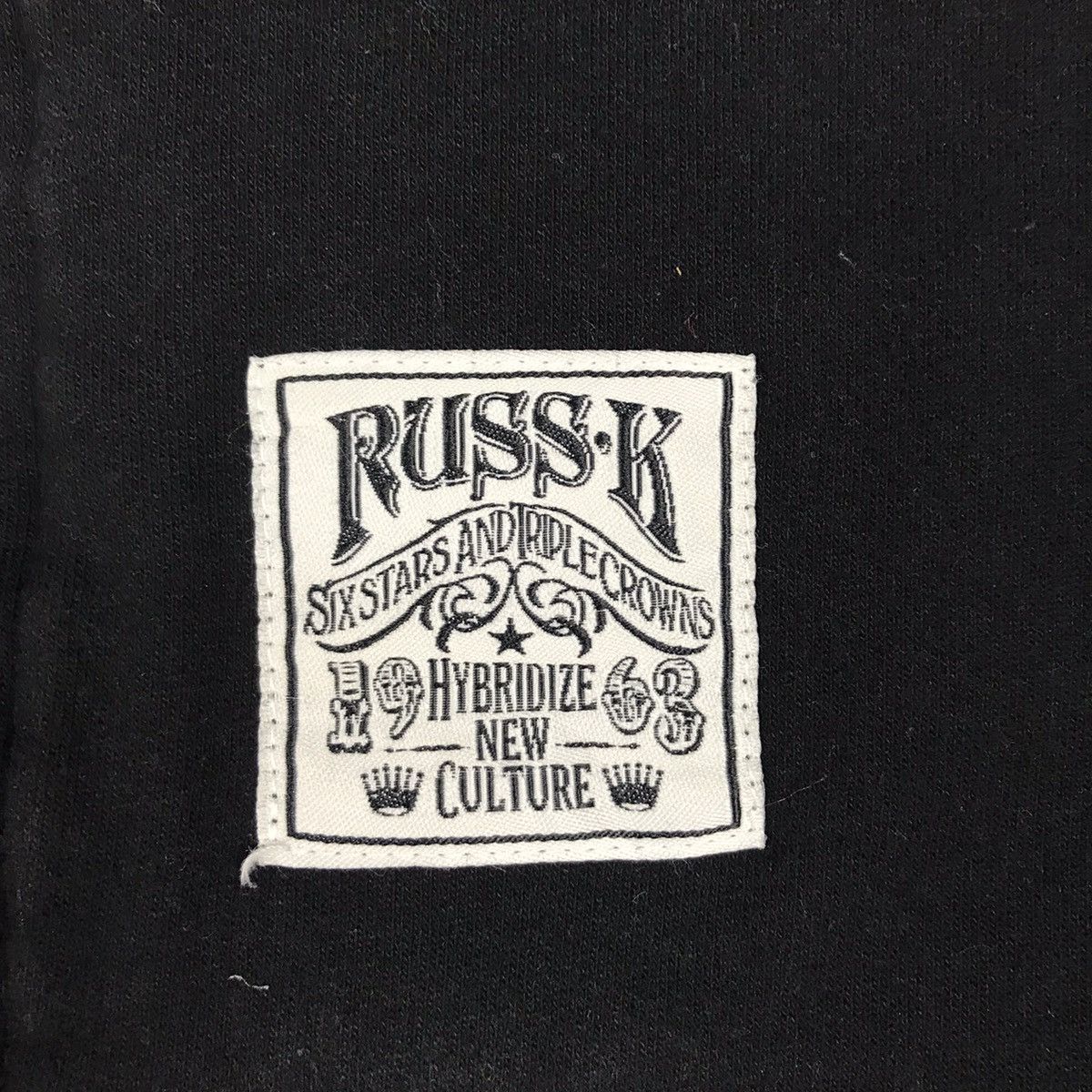Japanese Brand RUSS.K BLACK VEST PUNK BLACK STYLE Size US S / EU 44-46 / 1 - 5 Thumbnail