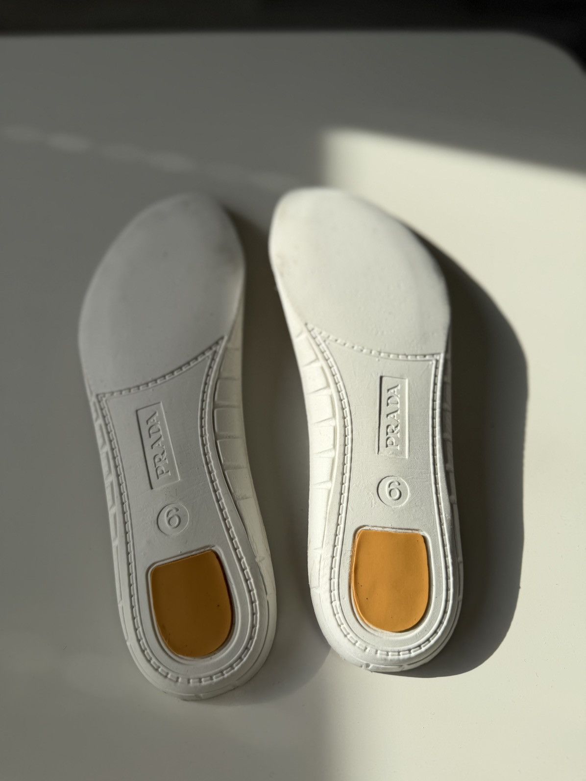 Prada Prada Sport Linea Rossa perforated leather sneakers vintage Size US 7.5 / EU 40-41 - 13 Thumbnail