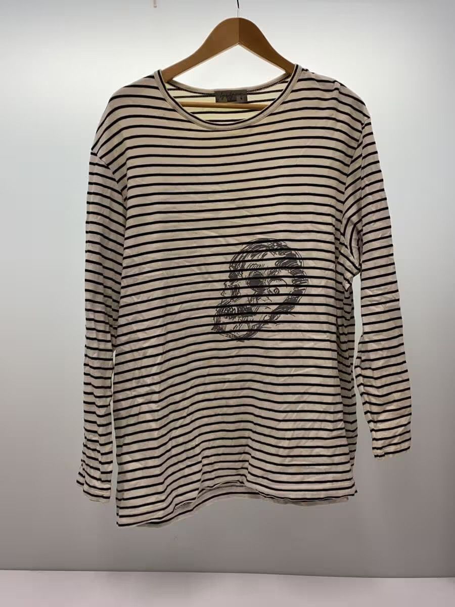 Yohji Yamamoto Skull Striped Long Sleeve Tee Size US L / EU 52-54 / 3 - 1 Thumbnail