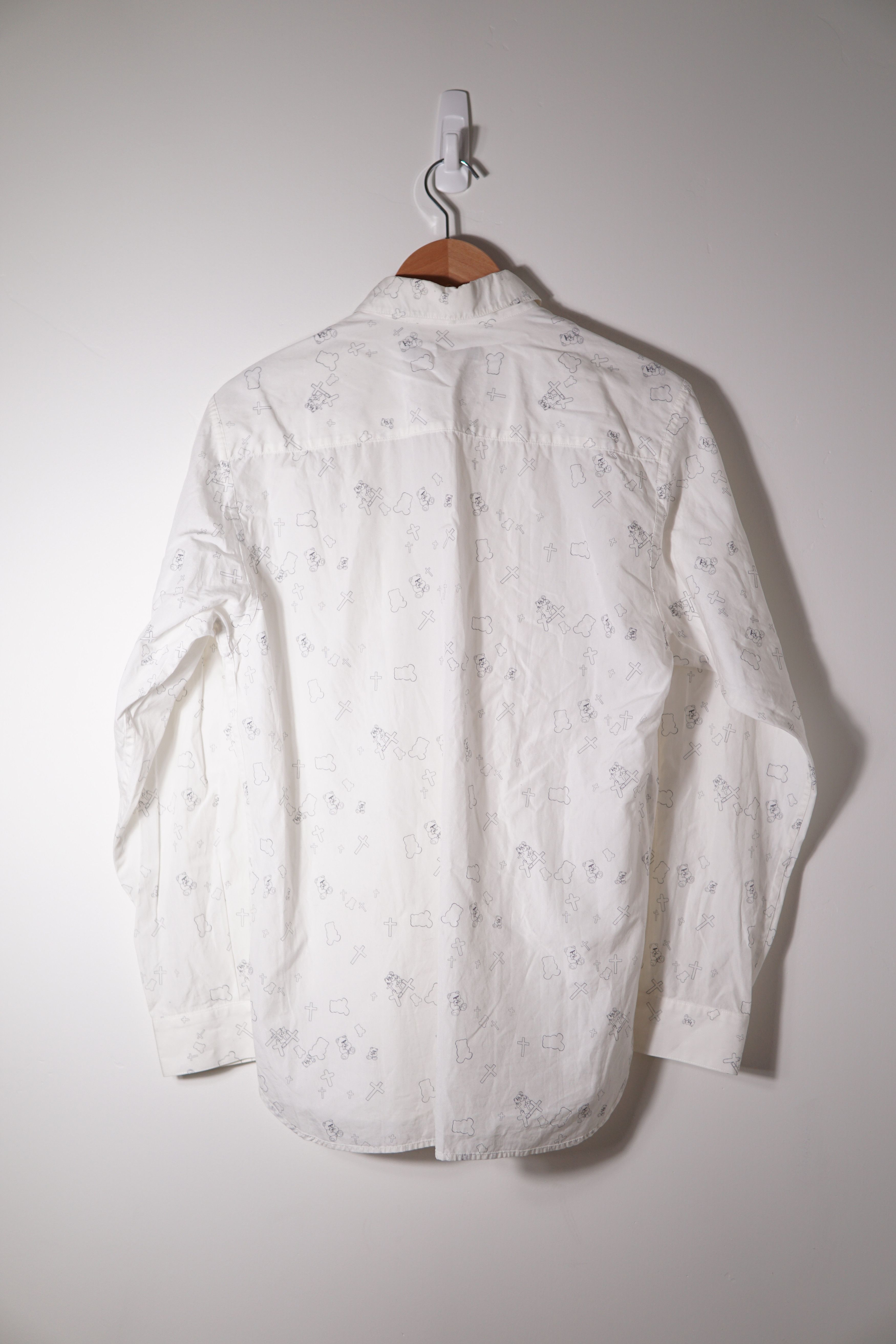 Undercover FW02 Witch's Cell Division Bear Cross Shirt Size US M / EU 48-50 / 2 - 4 Thumbnail