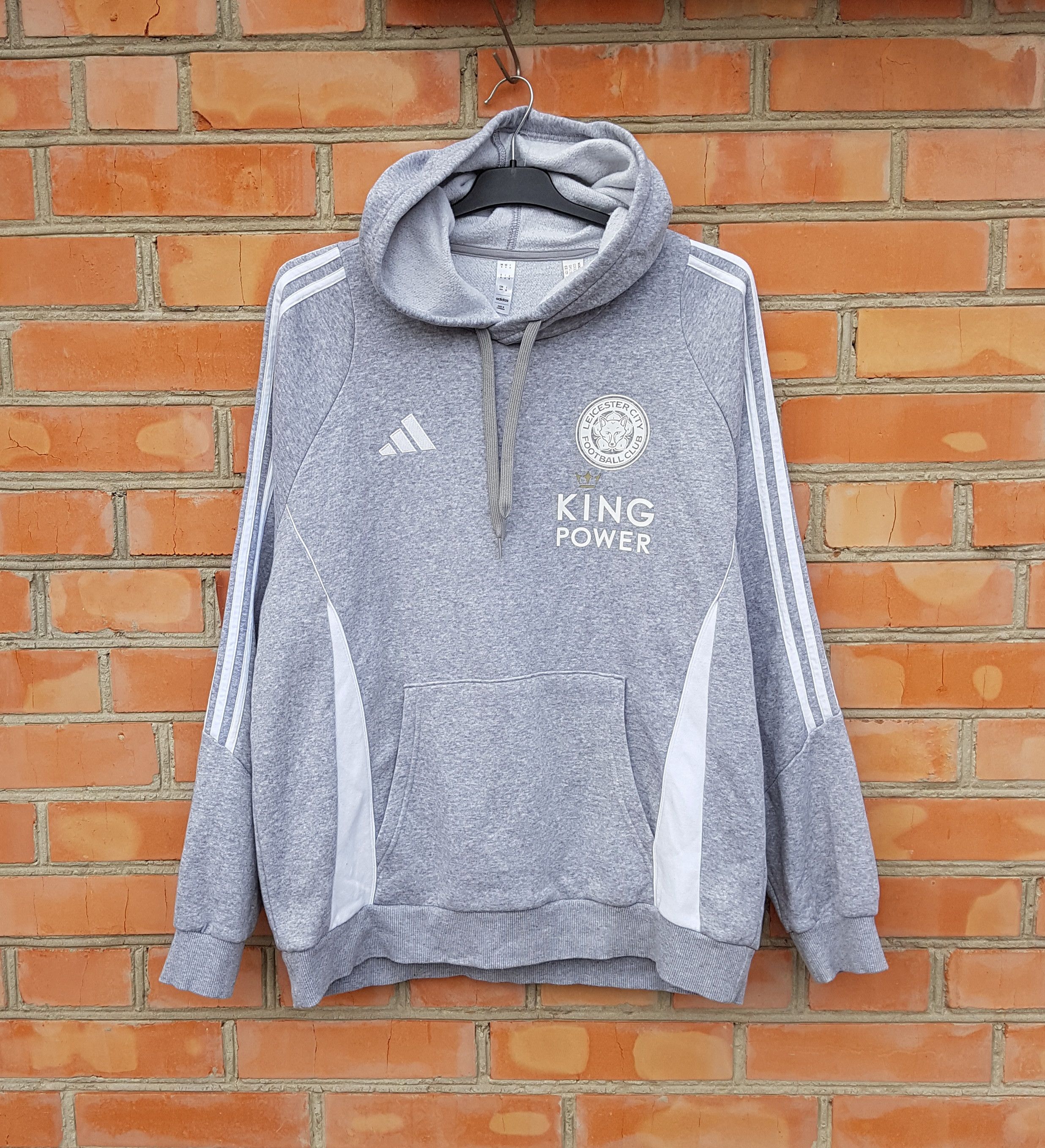 Adidas Adidas Leicester City Football Soccer Hoodie Sweatshirt sz M Size US M / EU 48-50 / 2 - 1 Thumbnail