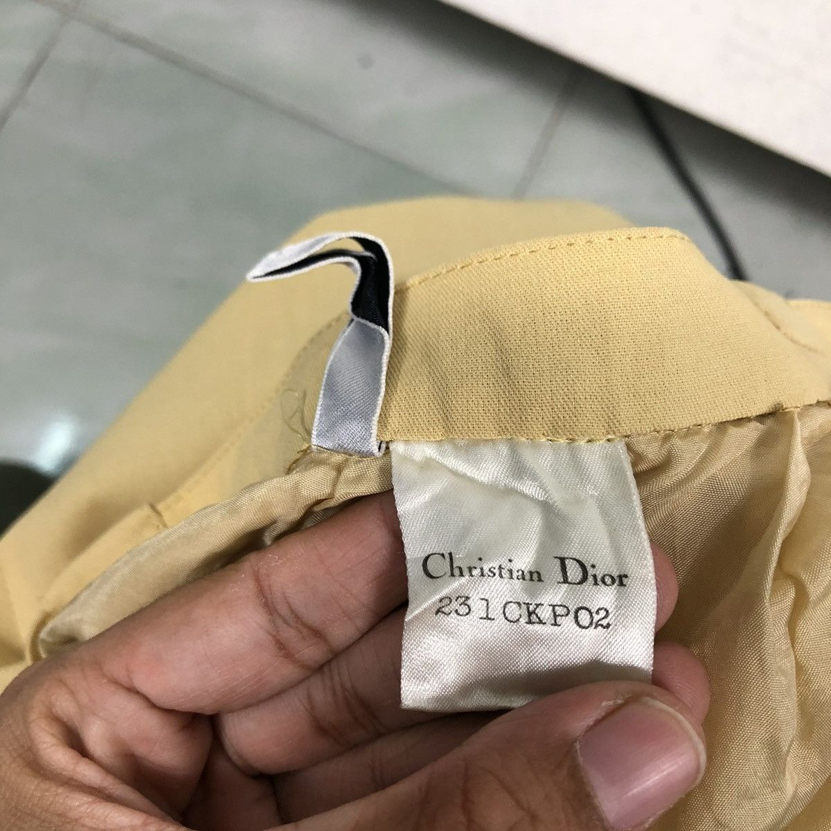Christian Dior Monsieur 🔥VINTAGE CHRISTIAN DIOR PRET A PORTER SKIRT Size 26" / US 2 / IT 38 - 12 Thumbnail