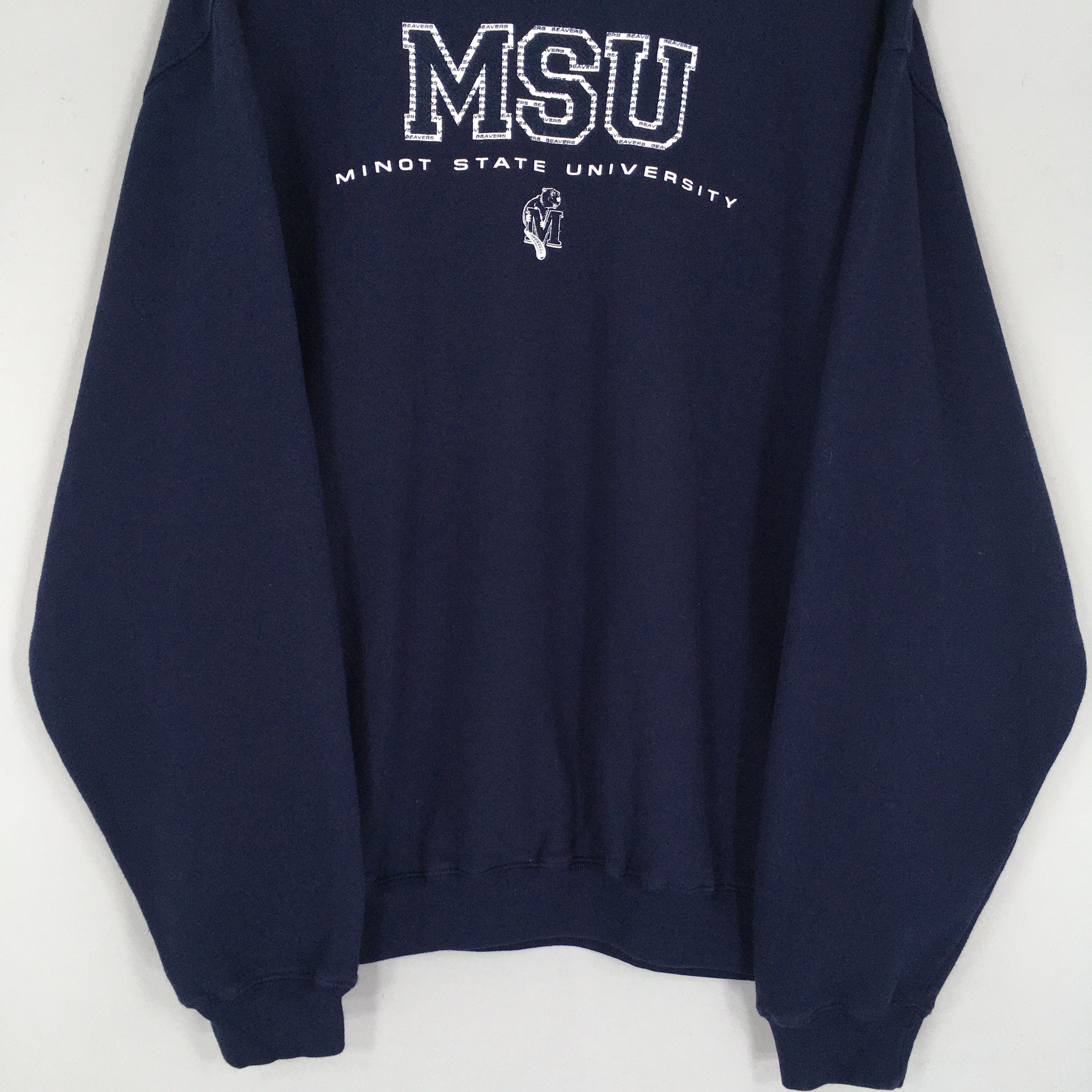 Vintage Vintage Minot State University Sweatshirt Large Size US L / EU 52-54 / 3 - 3 Thumbnail