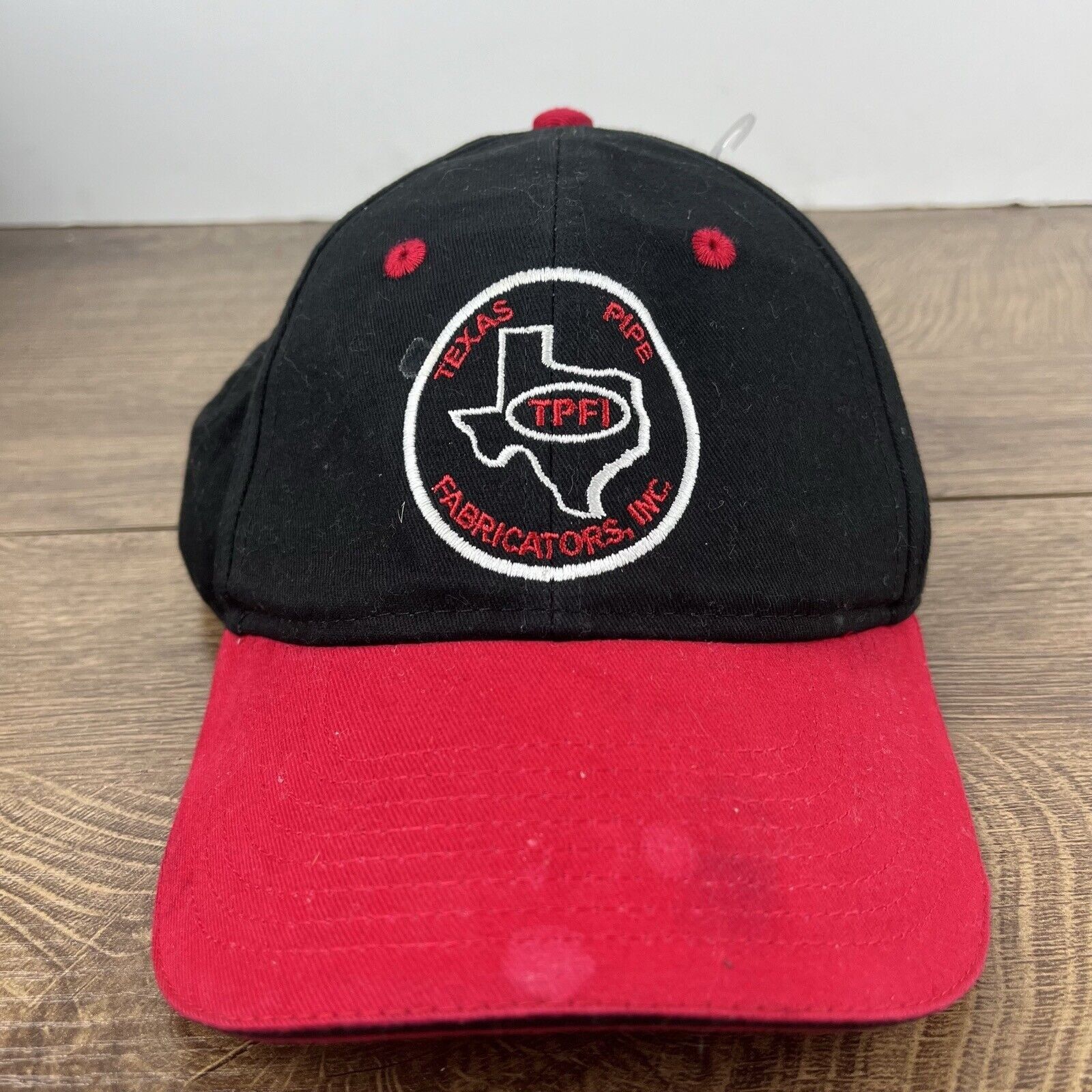 Other Texas Pipe Fabricators Hat TPFI Black Cap Hat Adjustable Hat Size ONE SIZE - 4 Thumbnail