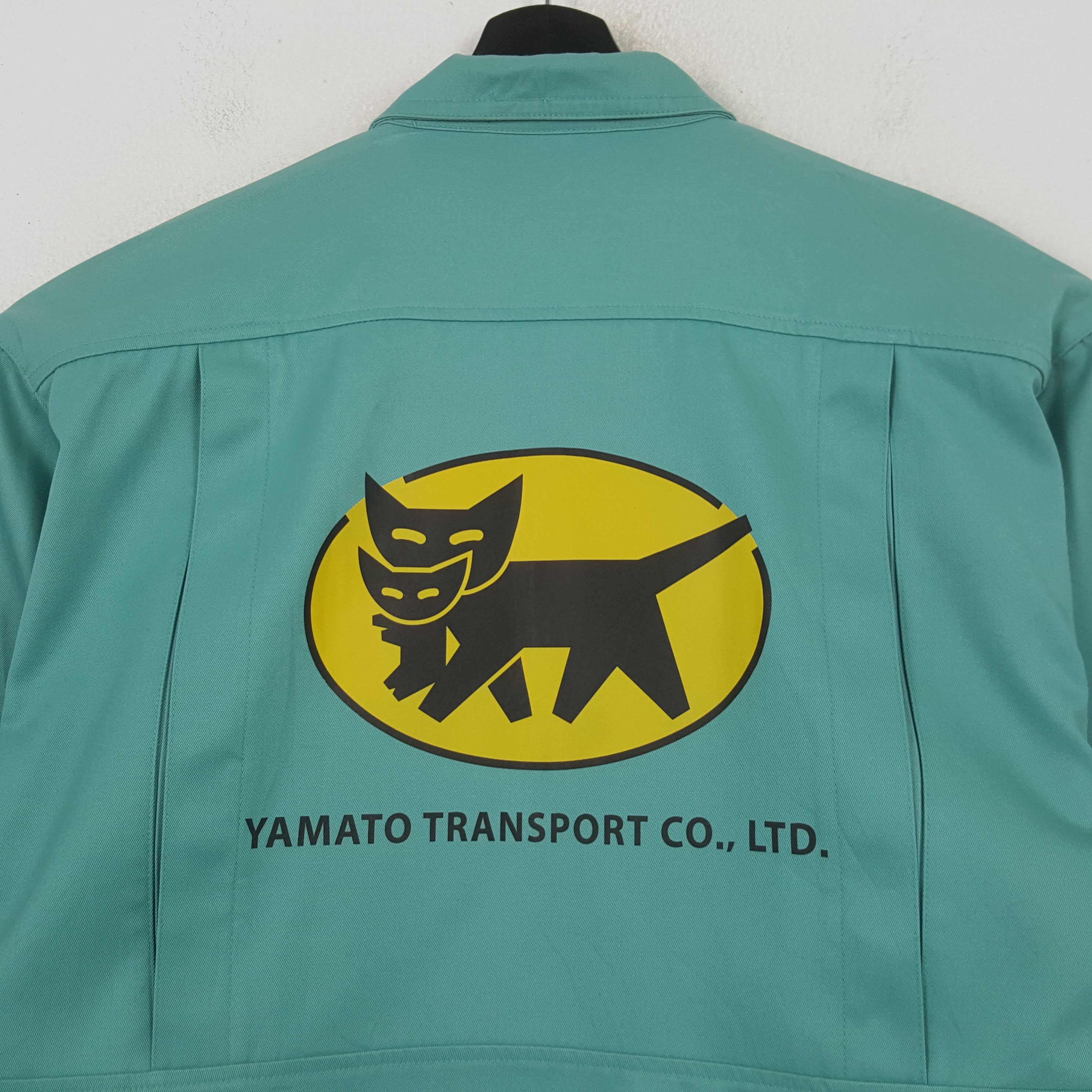 Vintage Yamato Transport Co LTD Workwear Custom Art Jacket RR23 Size US L / EU 52-54 / 3 - 2 Thumbnail