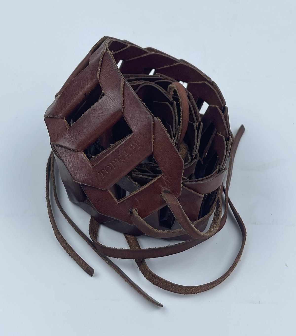 Genuine Leather × Japanese Brand topkapi leather belt tc7 Size ONE SIZE - 2 Thumbnail