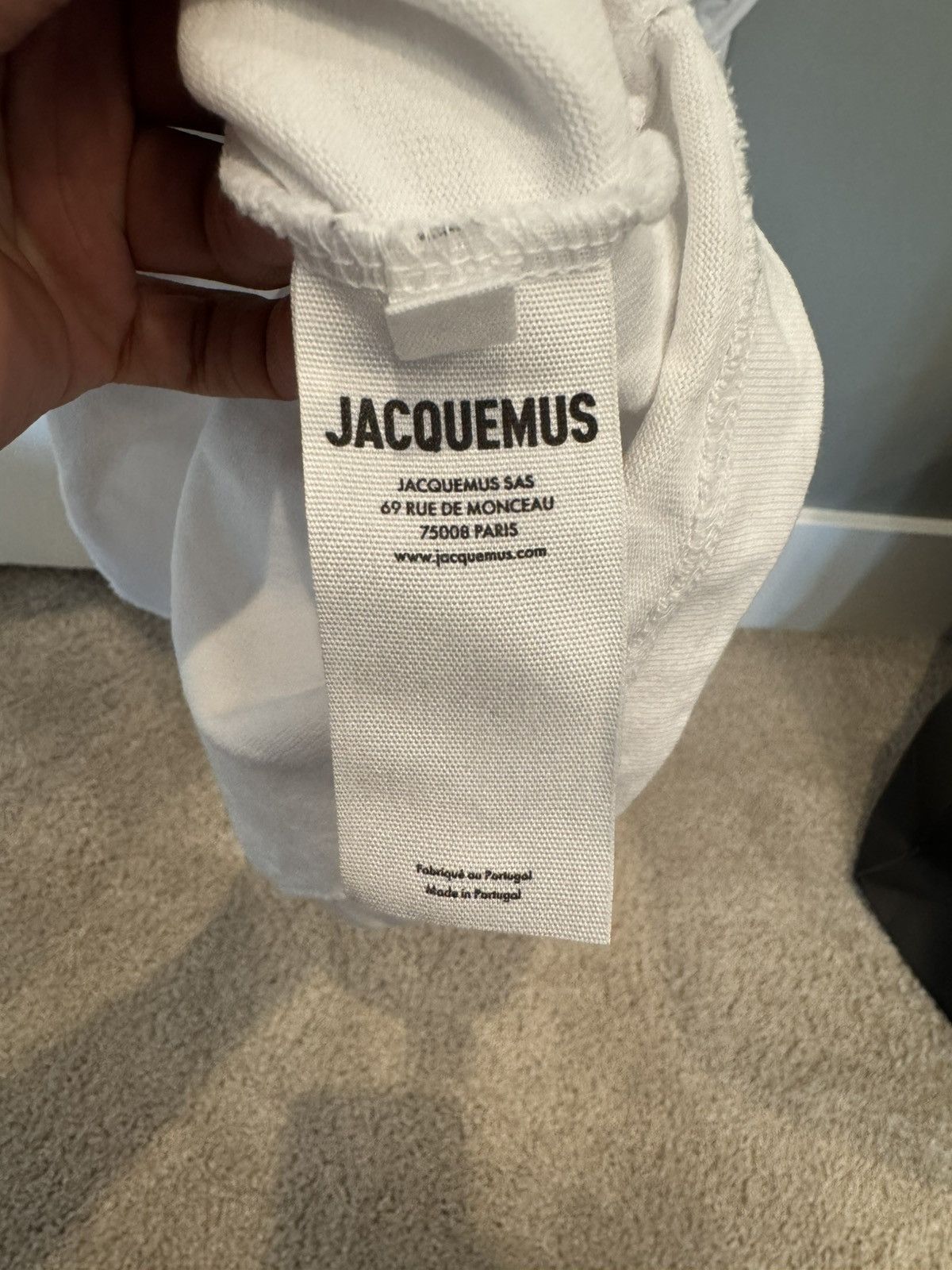 Jacquemus Jacquemus Montaigne address LS Size US M / EU 48-50 / 2 - 5 Thumbnail