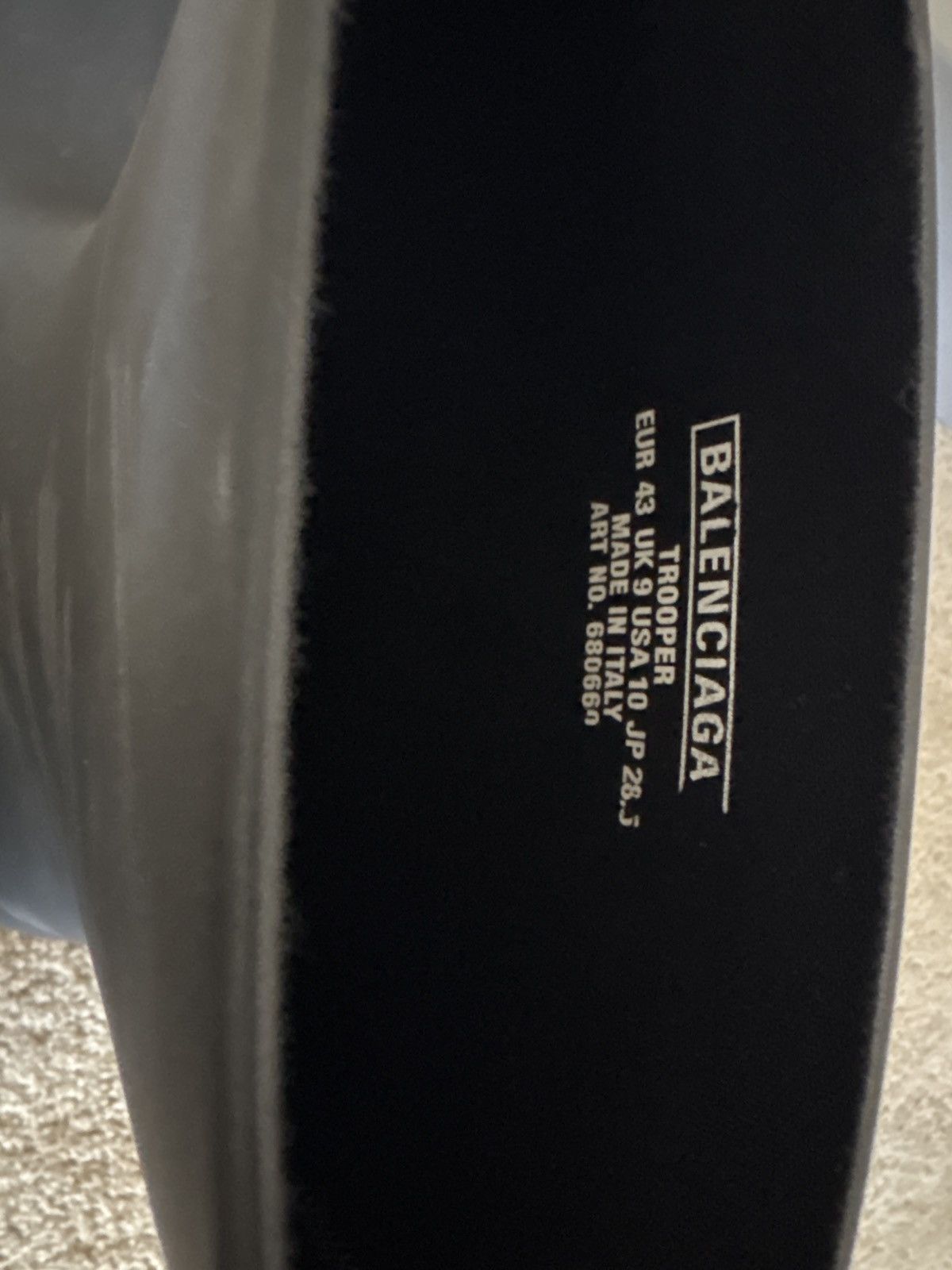 Balenciaga Balenciaga Trooper Boot Size US 10 / EU 43 - 3 Thumbnail