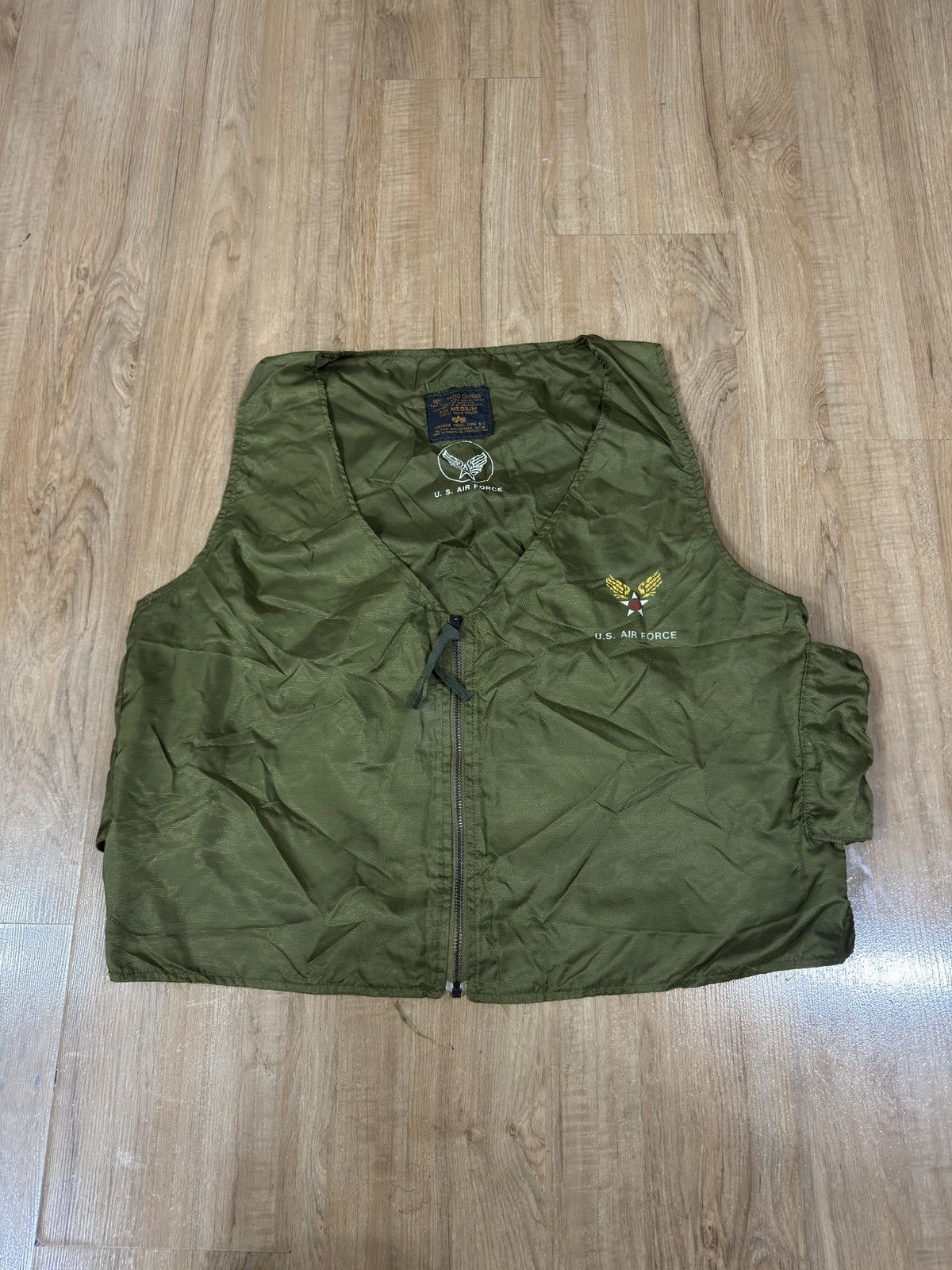 Alpha Industries vintage alpha industries radio carrier vest Size US L / EU 52-54 / 3 - 1 Thumbnail