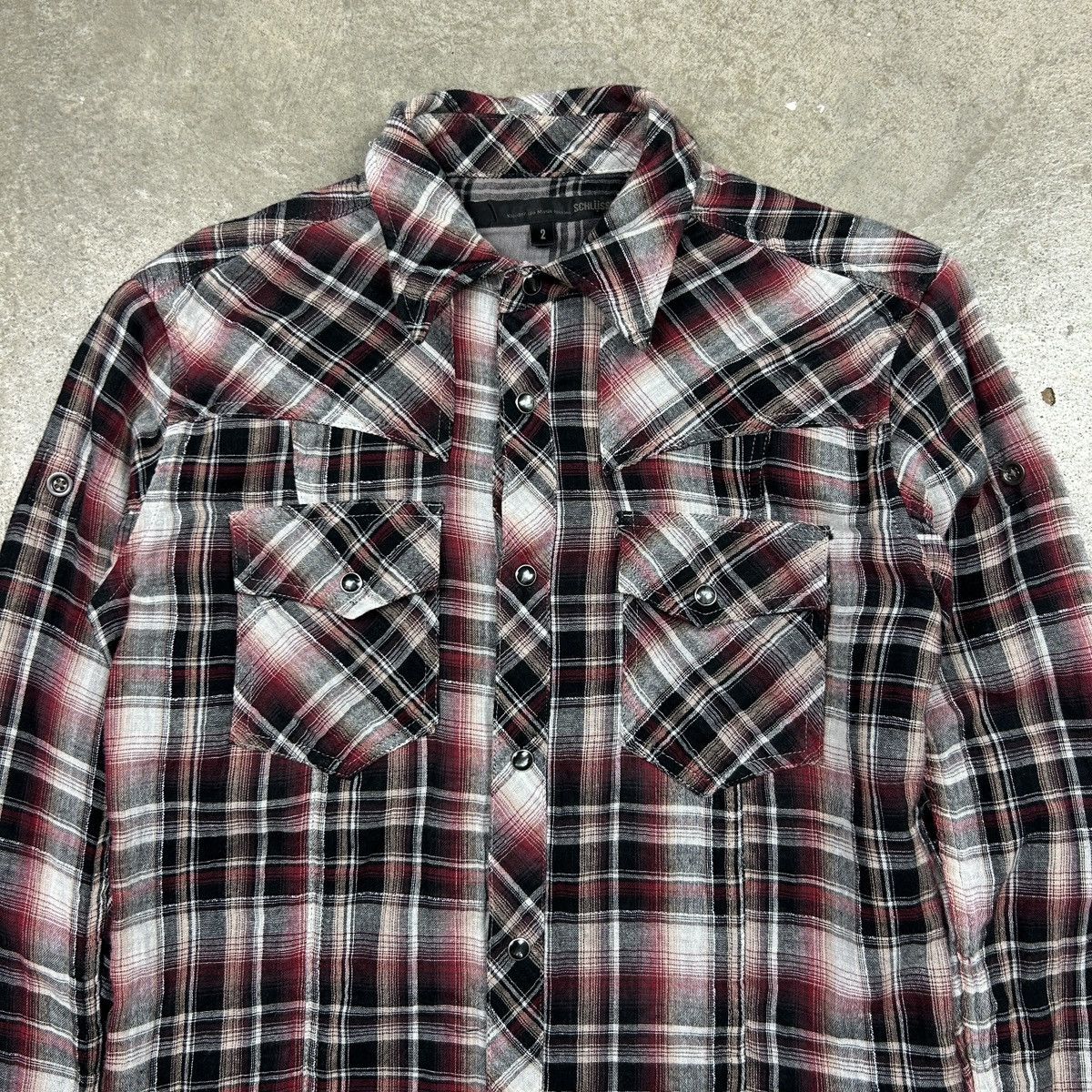 Schlussel Schlussel Western Shirt Brown Size US S / EU 44-46 / 1 - 5 Thumbnail
