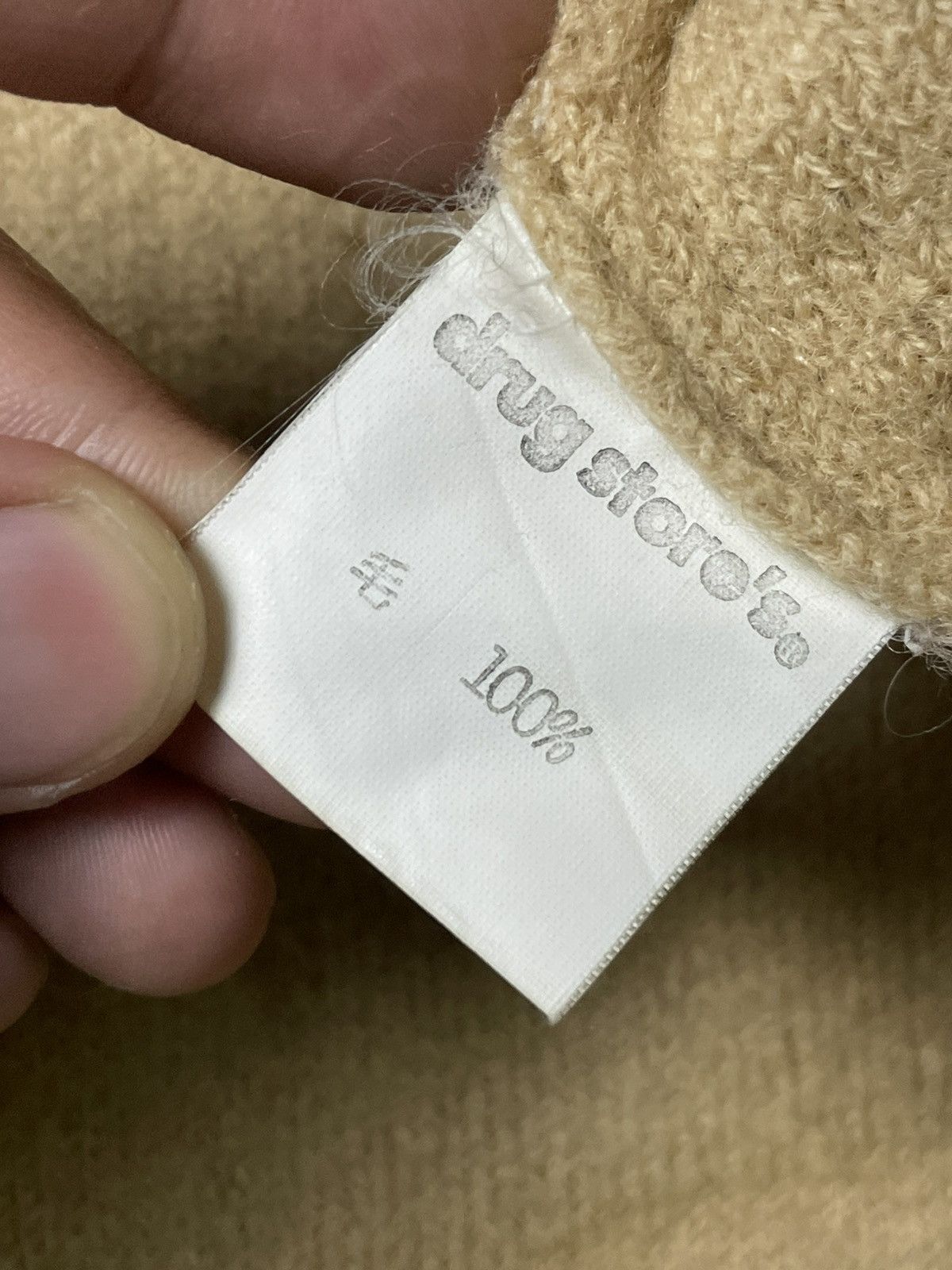 Japanese Brand × Vintage DRUGSTORE Brand Wool Long Coat (78) Size US M / EU 48-50 / 2 - 7 Thumbnail