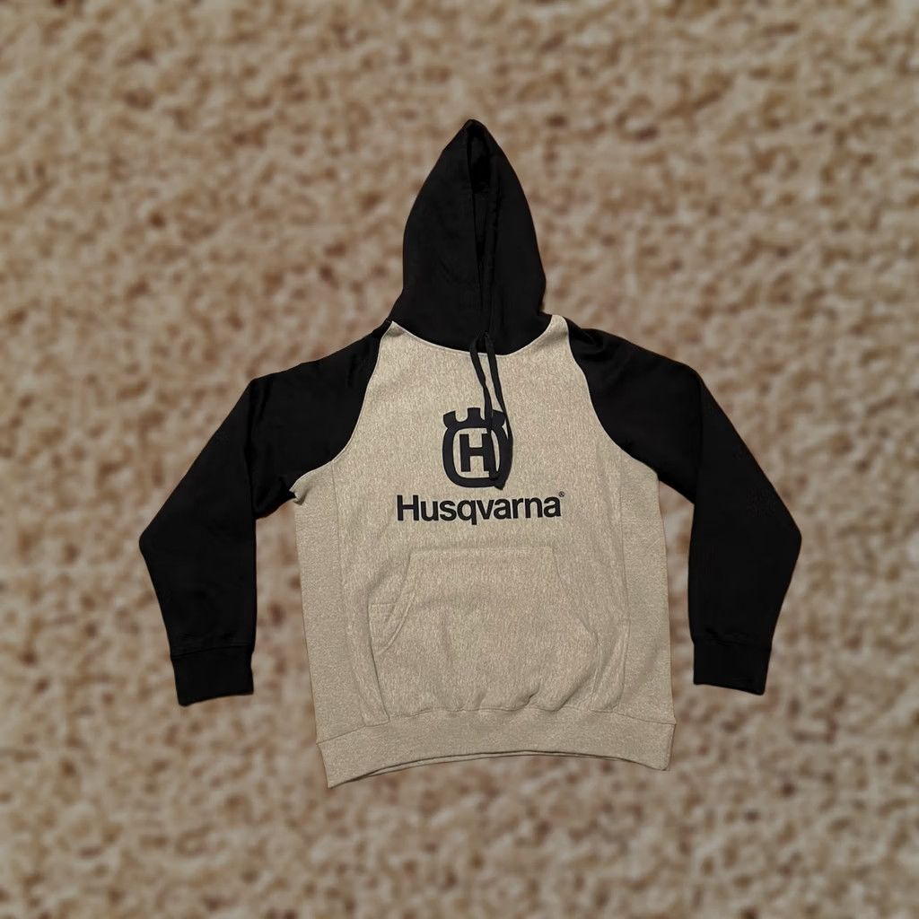 Equipment Husqvarna Equipment Pullover Hoodie Sweatshirt Navy Blue Gray Ringer M Men's Size US M / EU 48-50 / 2 - 1 Thumbnail