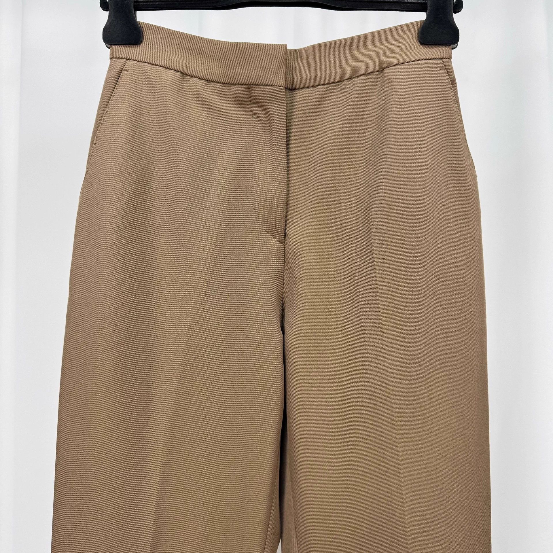 Burberry Burberry Khaki Wool Chinos UK6 99 New Size 26" / US 2 / IT 38 - 3 Thumbnail