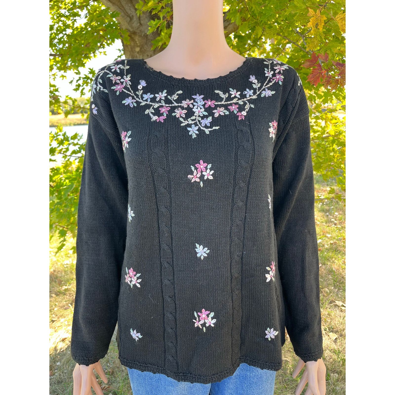 Vintage Vintage Yarnworks Sweater Size M / US 6-8 / IT 42-44 - 2 Thumbnail