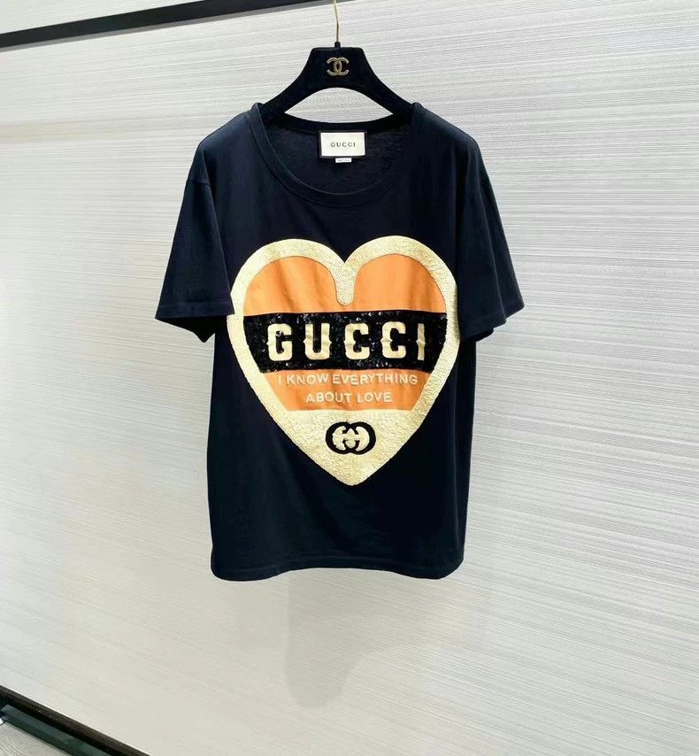 Gucci Short-sleeved T-shirt letter short-sleeved 2501-Next