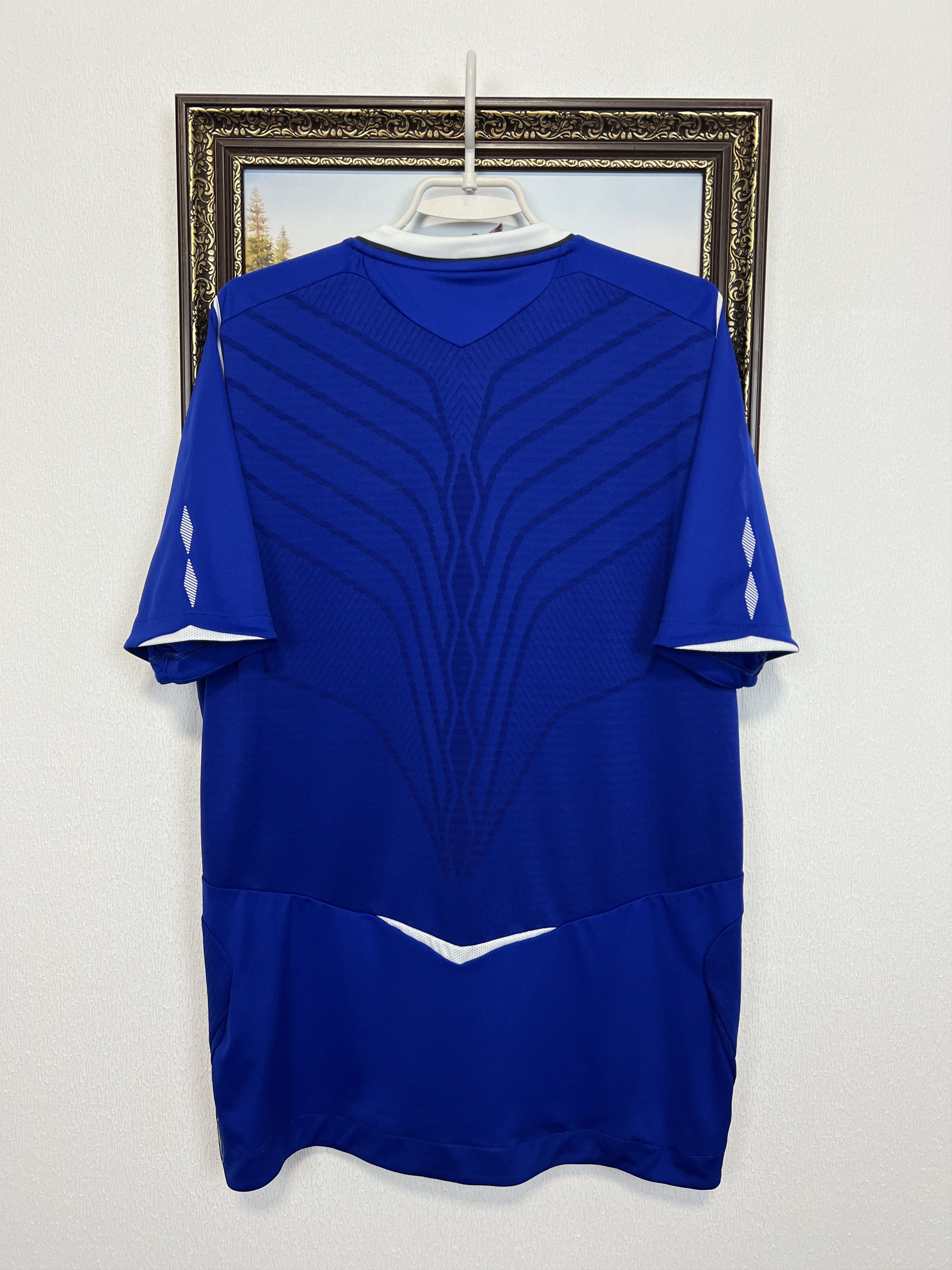 Umbro Everton Home football shirt 2008 Soccer Blue Jersey Trikot Size US L / EU 52-54 / 3 - 10 Thumbnail