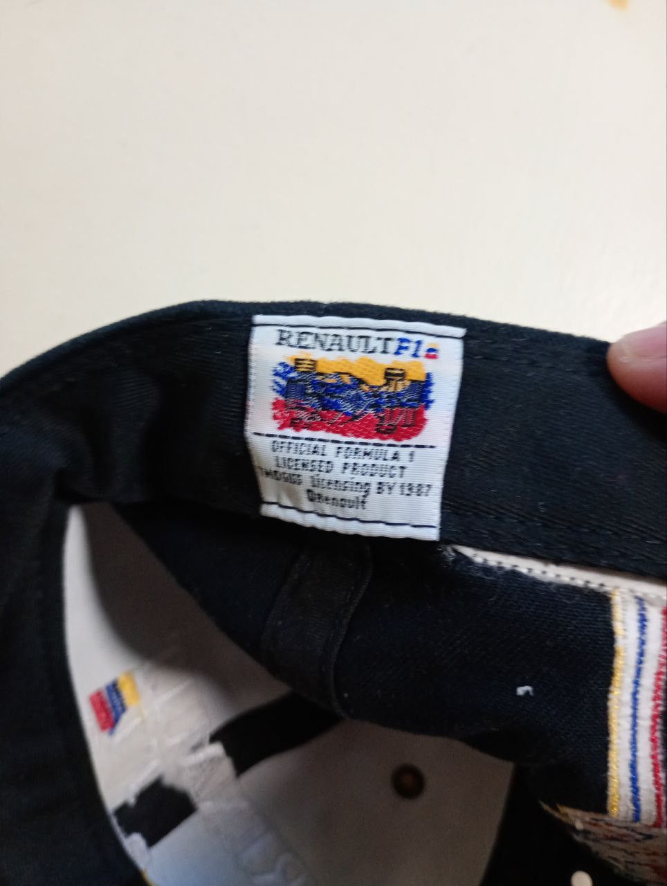 Formula 1 Renault F1 Blue Thunder Cap Vintage 90's Size ONE SIZE - 12 Thumbnail