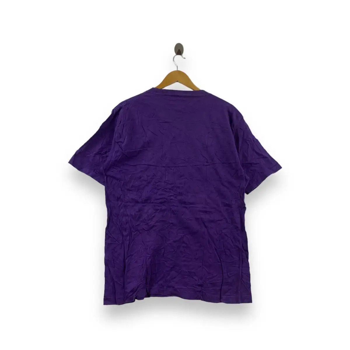 Vintage NAKAFURANO HOKKAIDO Farm Tomita Natural Dye Tee Shirt Size L / US 10 / IT 46 - 4 Thumbnail