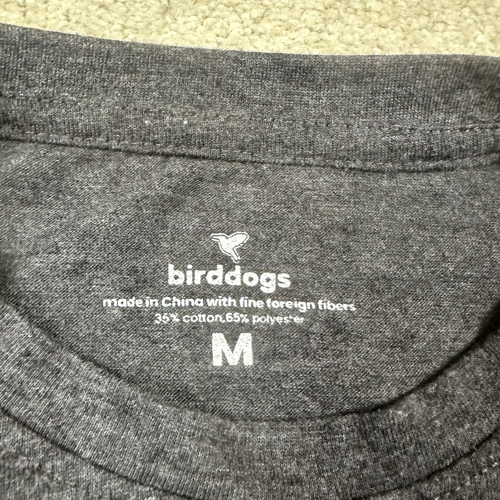 Vintage Bird Dogs T Shirt Mens Medium Blue Shirt Regular Mens Blue Size US M / EU 48-50 / 2 - 5 Thumbnail
