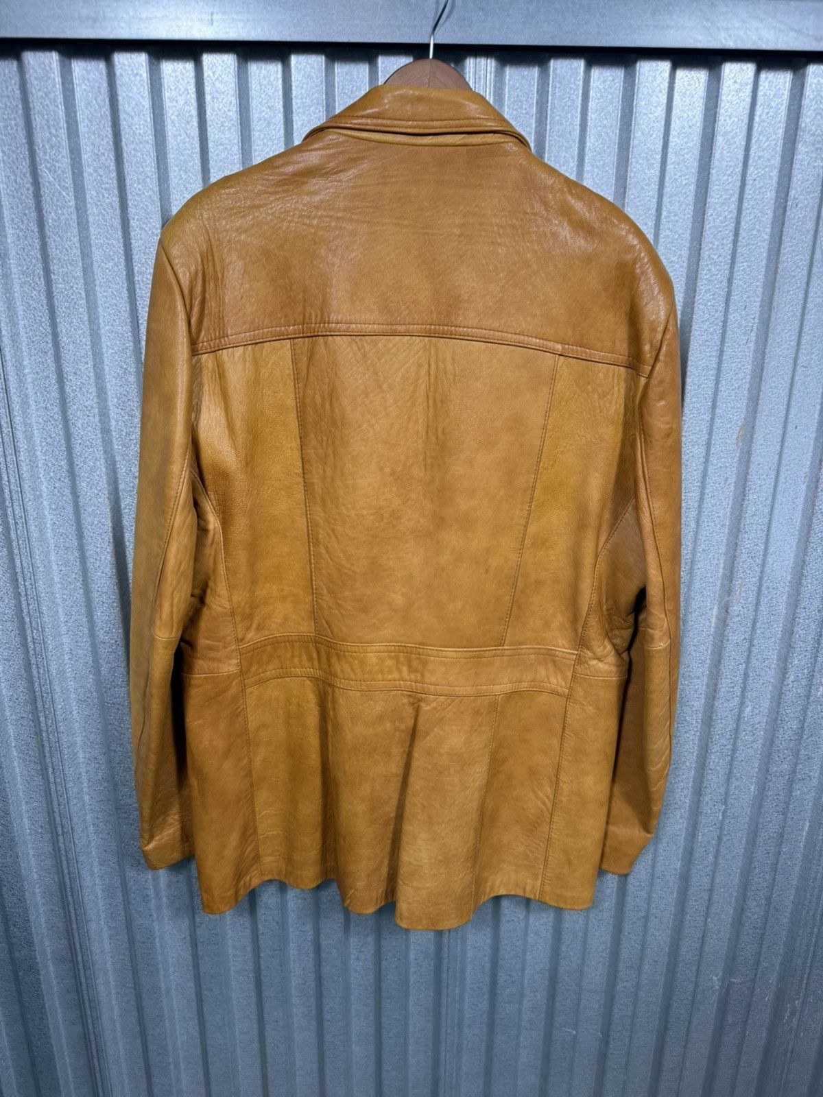 Cosa Nova 70s Vintage Casa Nova Leather Western Tuxedo Cowboy Jacket Size US L / EU 52-54 / 3 - 10 Thumbnail