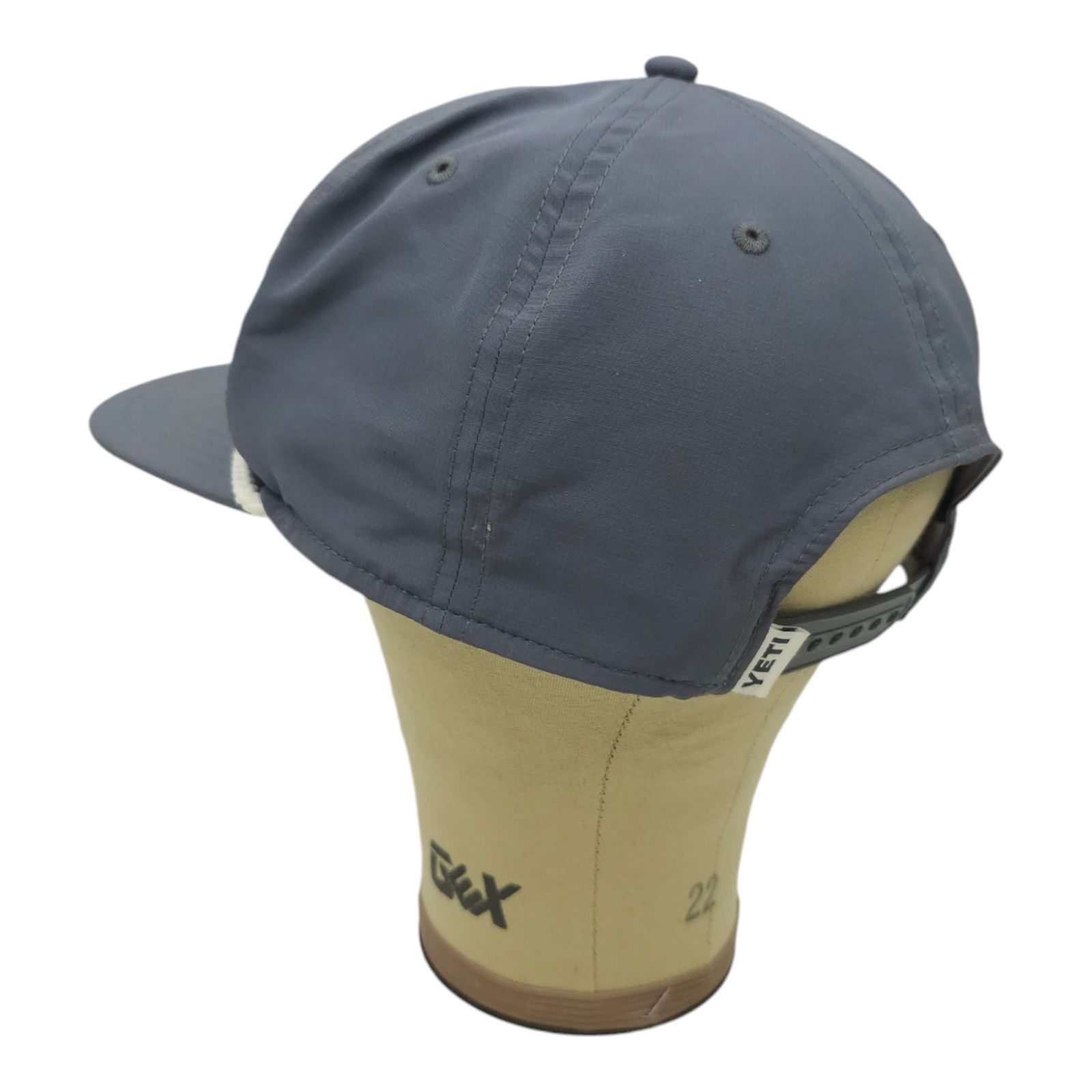 Yeti Yeti Coolers Rope Braid Embroidered Logo Gray Snapback Cap Size ONE SIZE - 13 Thumbnail