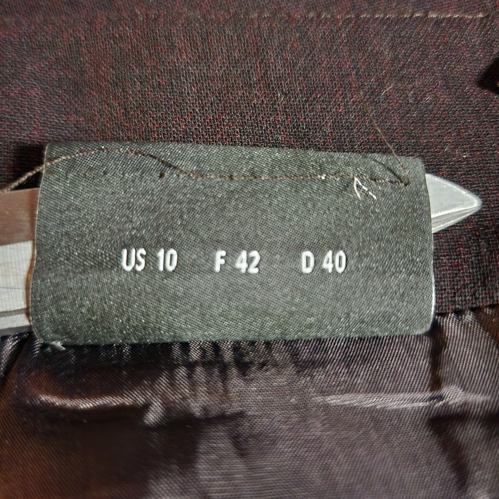 Akris Akris Brown Wool Skirt – Size 10 – Zip Pockets – Tailored F Size 32" / US 10 / IT 46 - 3 Thumbnail