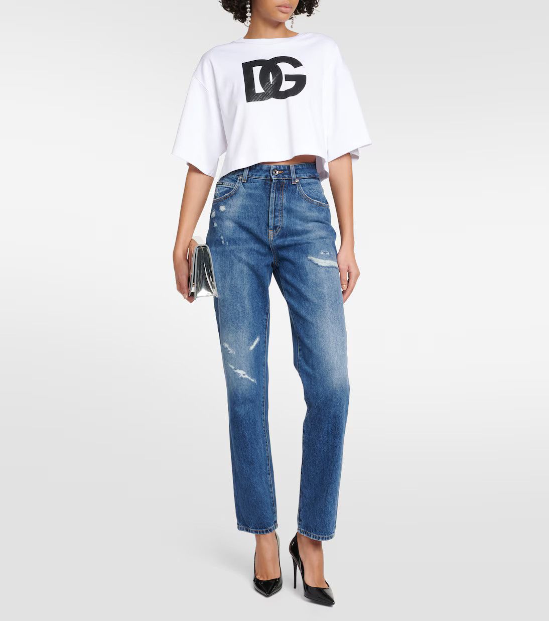 Dolce & Gabbana o1y0825 Denim Pant in Blue Size 30" / US 8 / IT 44 - 2 Thumbnail