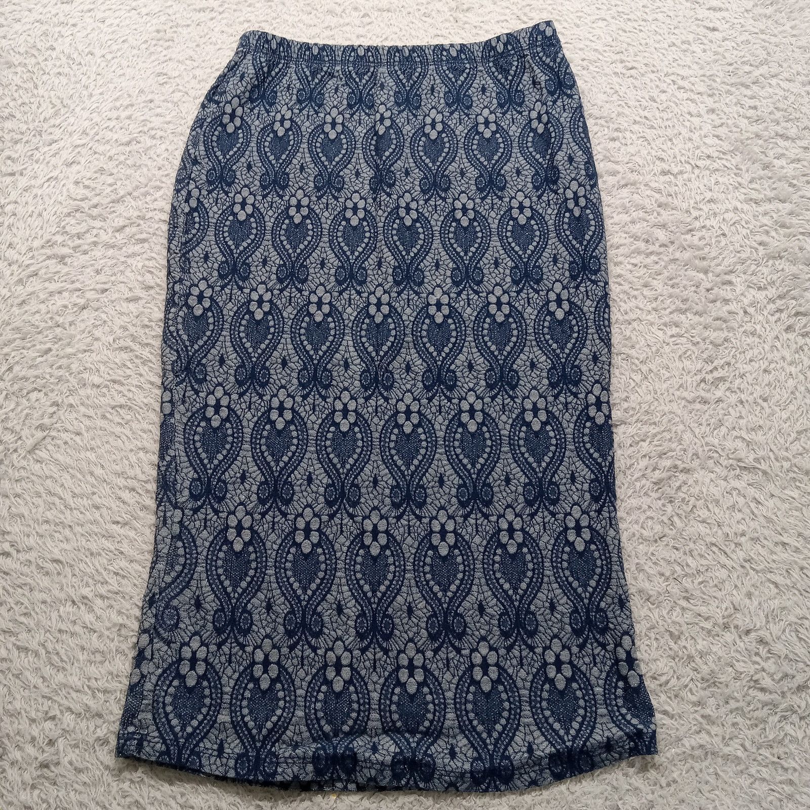 & Other Stories New York & Company Skirt Women's 6 Straight Side Zip Size 22" - 2 Thumbnail